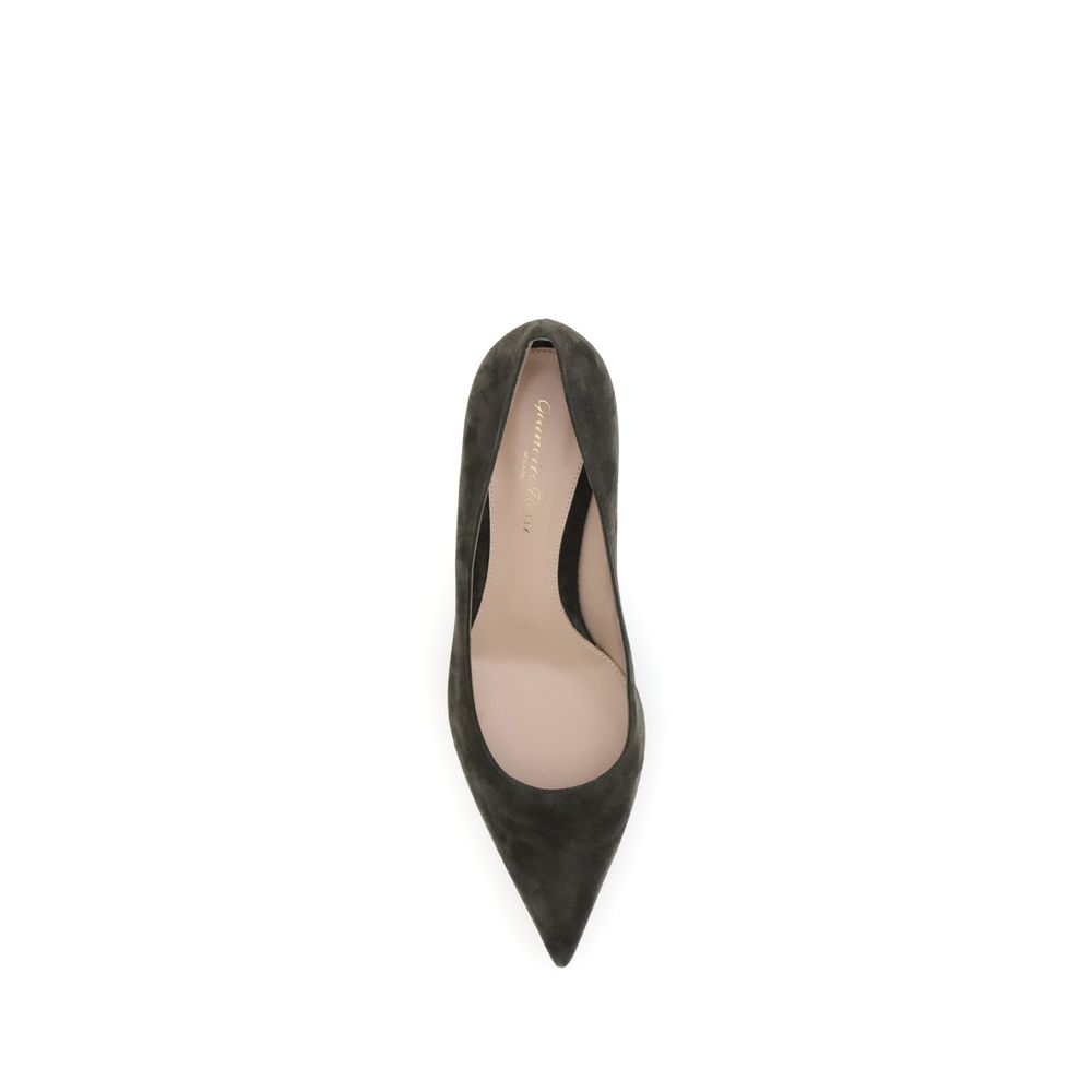 Suede Pumps