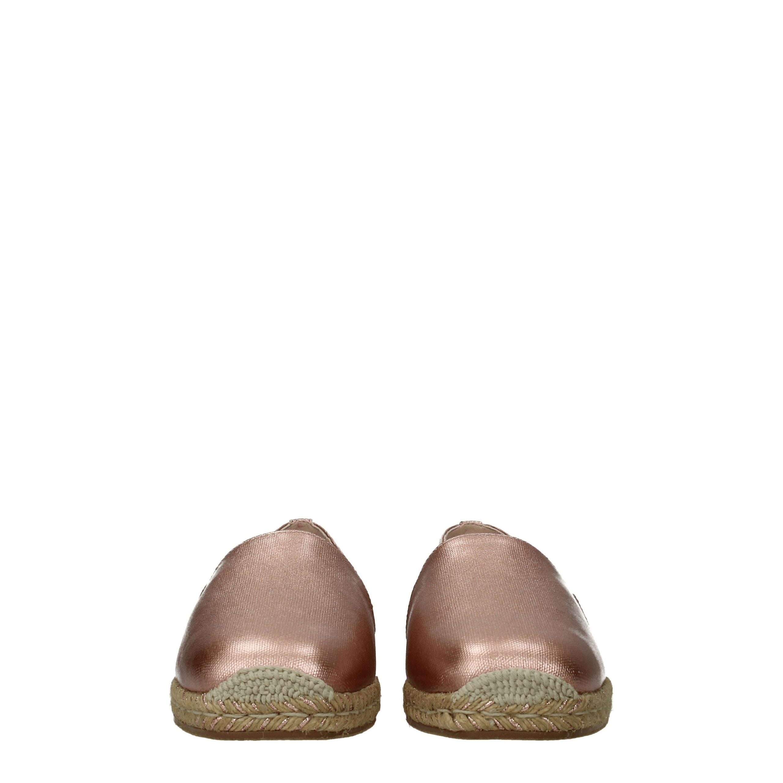 Pink Fabric Espadrilles