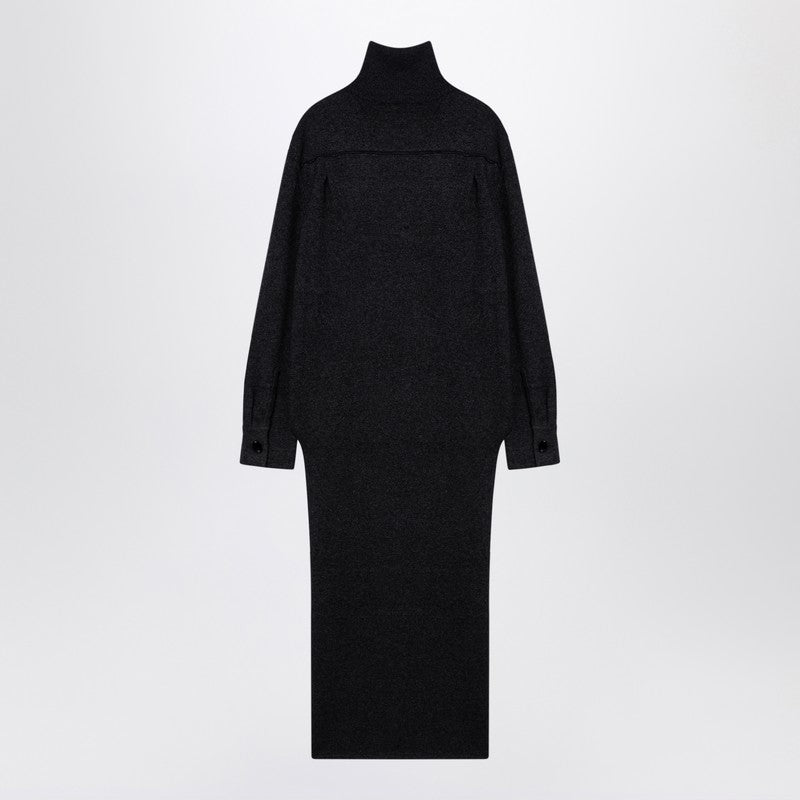 Givenchy Dark grey turtleneck with drawstring