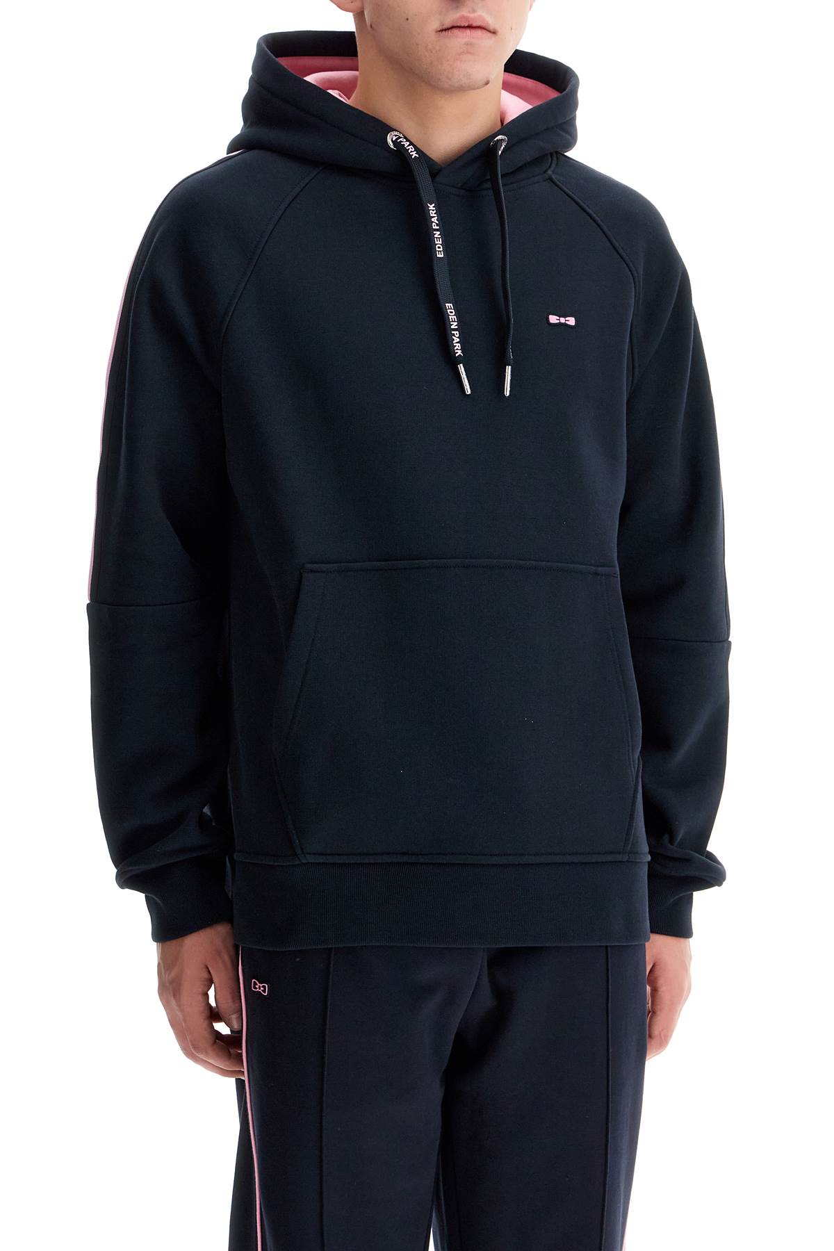 EDEN PARK hooded sweatshirt with raglan