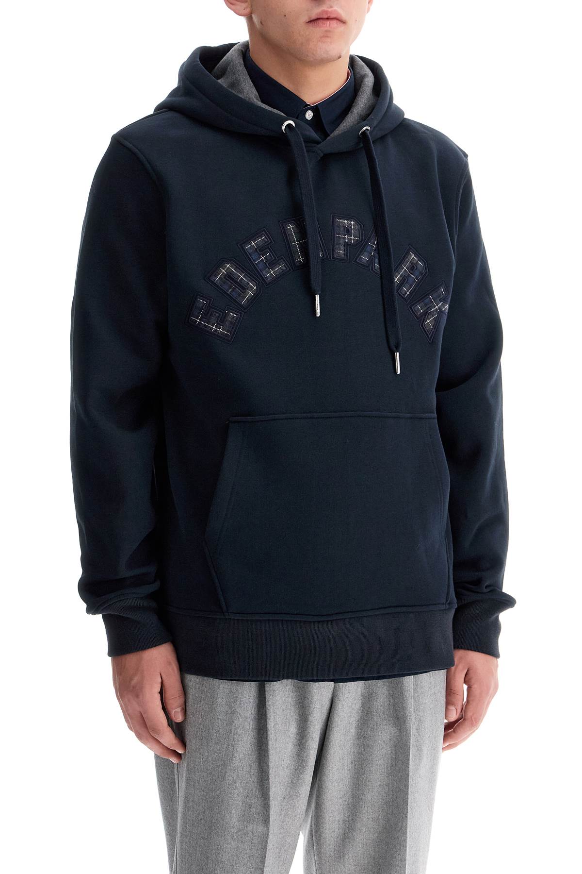 EDEN PARK hooded sweatshirt with logo patch