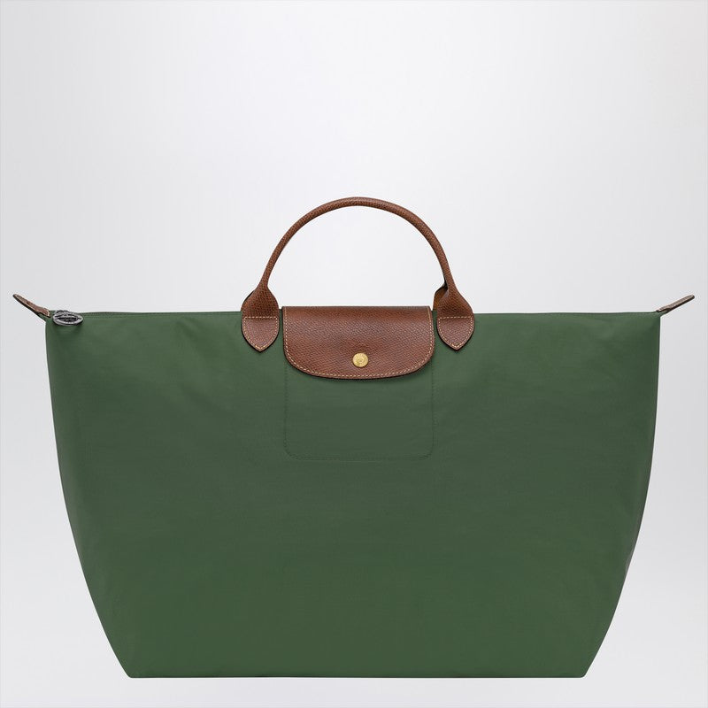 Longchamp Travel bag green Le Pliage Original S