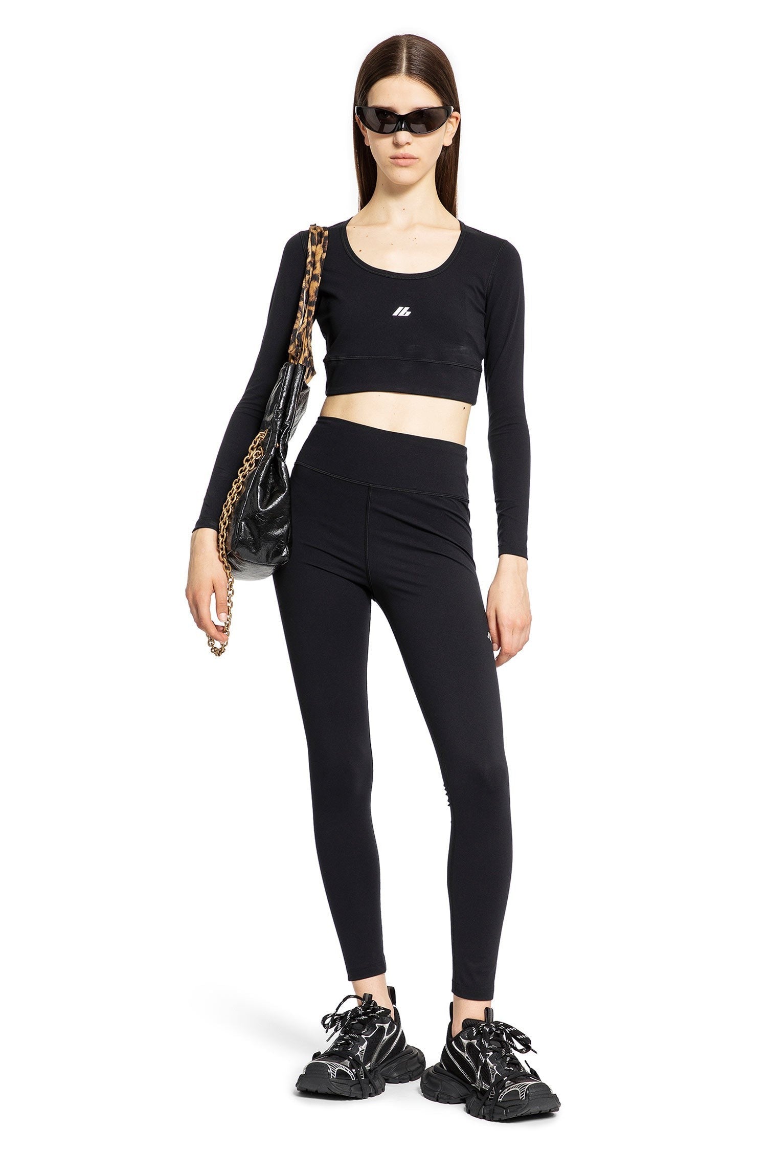 Activewear Long Sleeve Cropped Top