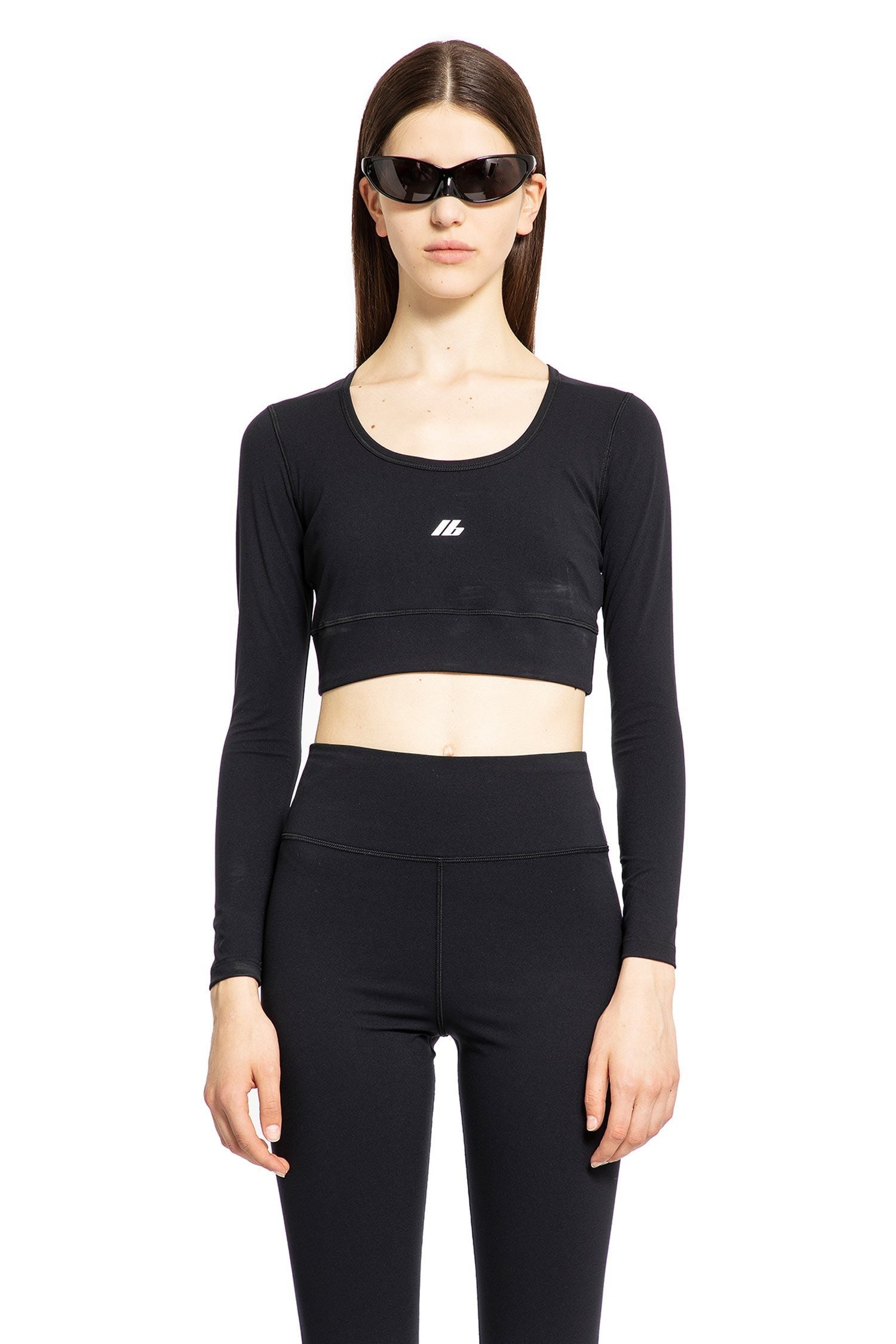 Activewear Long Sleeve Cropped Top