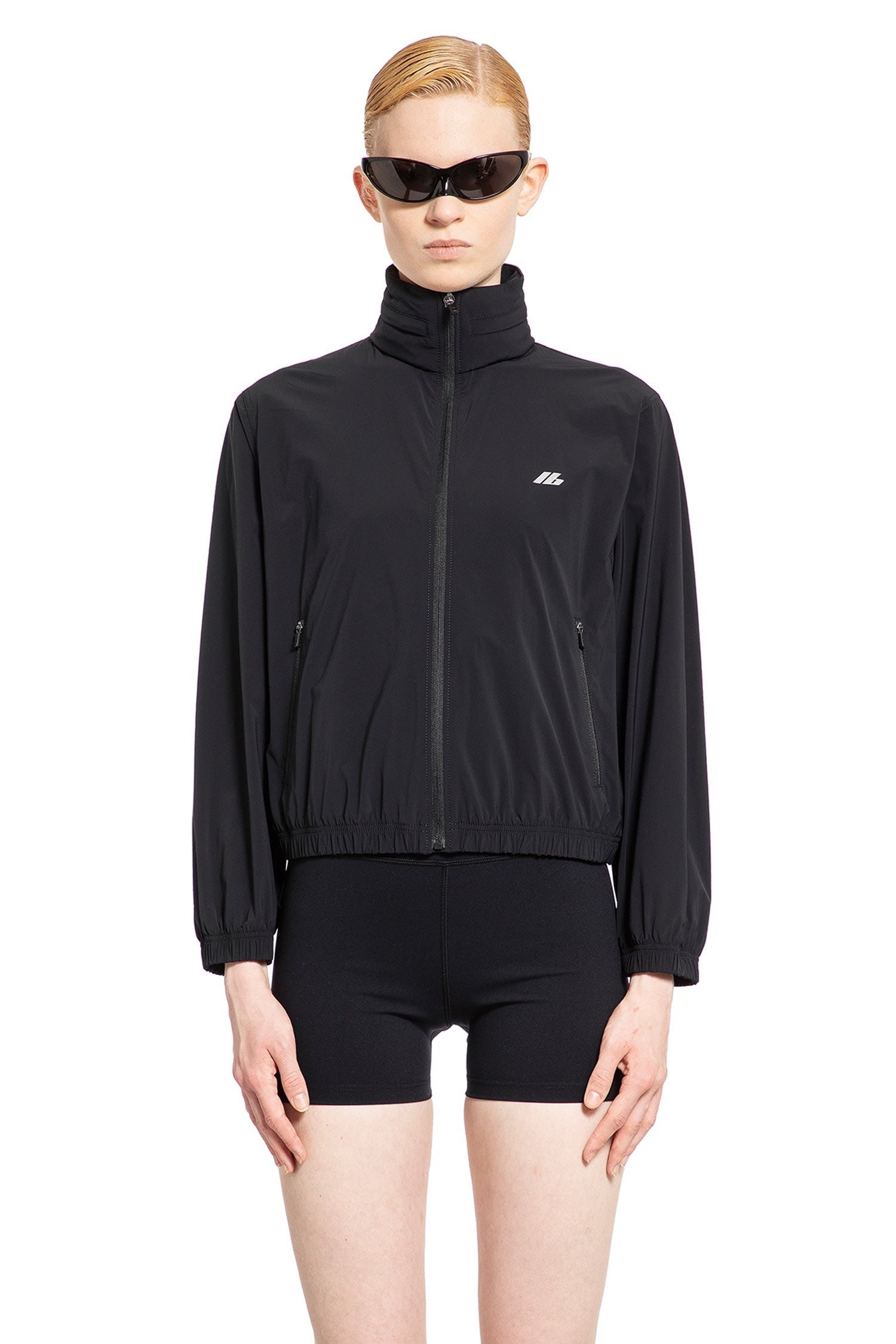 Activewear Shrunk Windbreake In Stretch Nylon