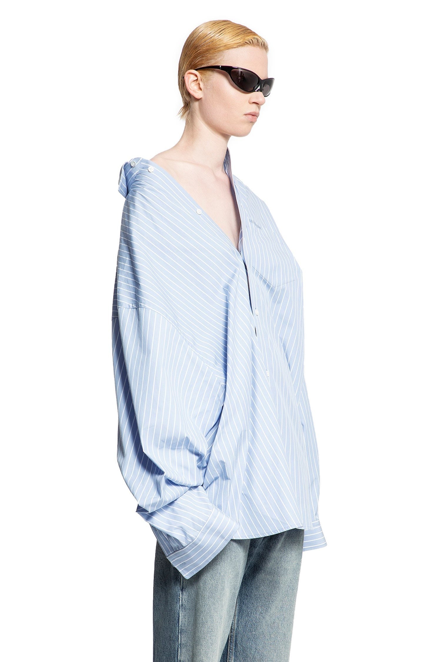 Asymmetric Off Shoulder Shirt