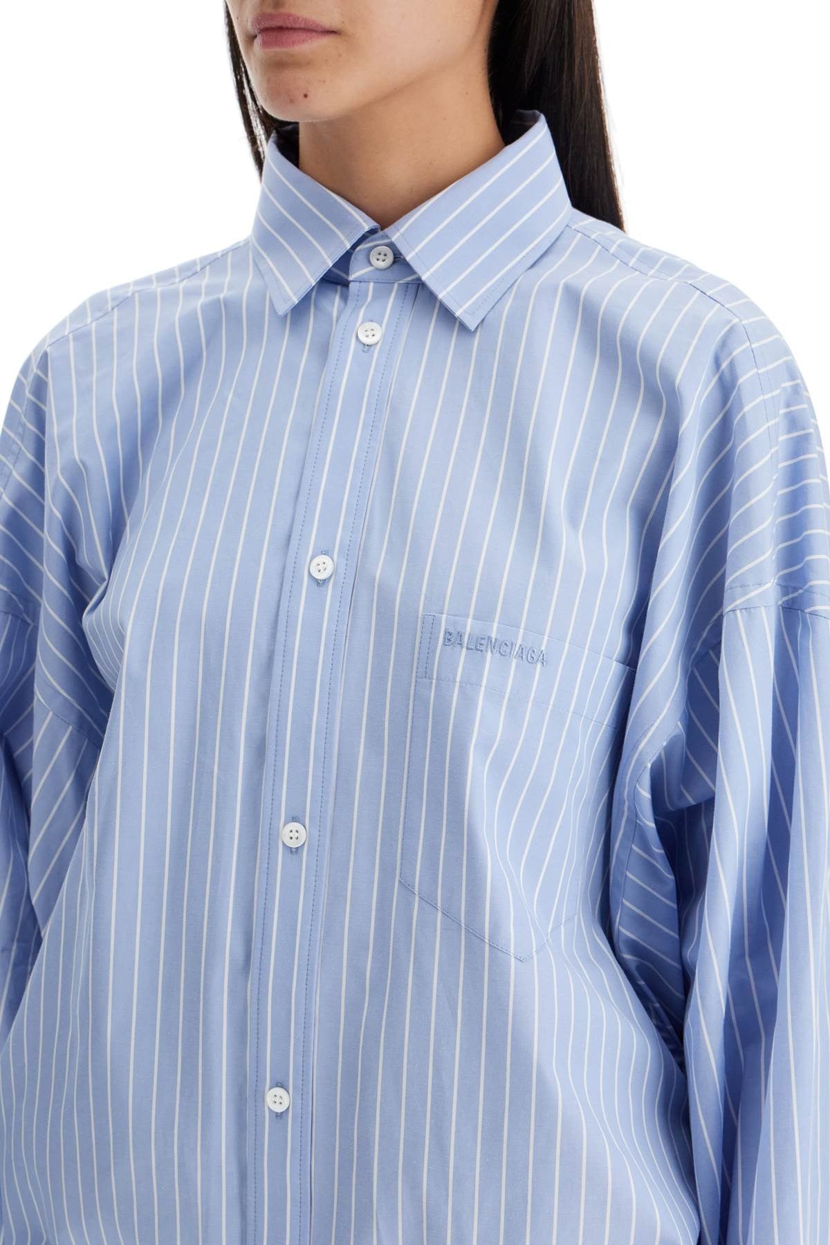 asymmetric oversized shirt