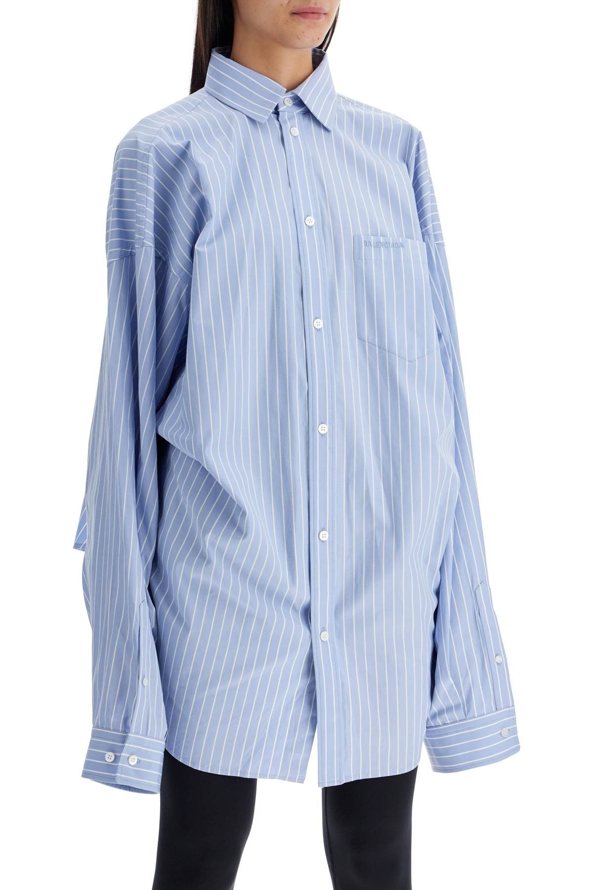 asymmetric oversized shirt