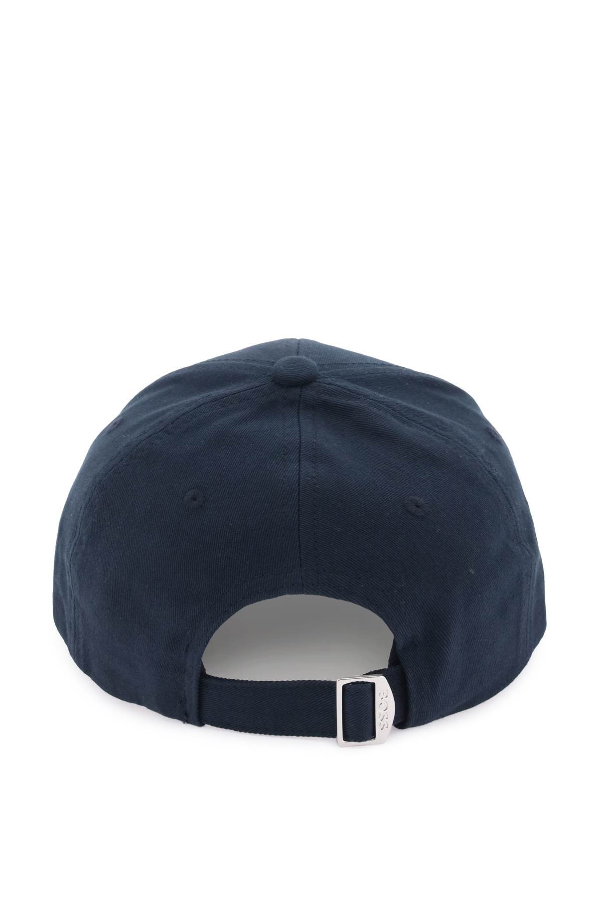 baseball cap with embroidered logo