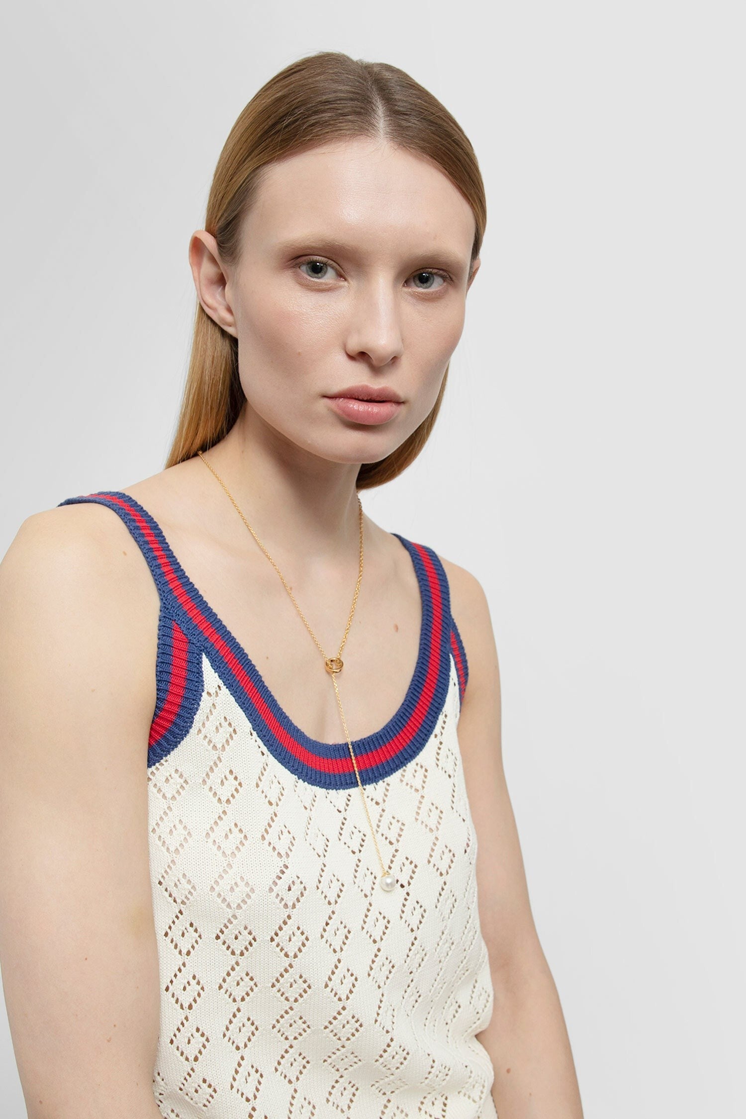 blondie pearl drop necklace