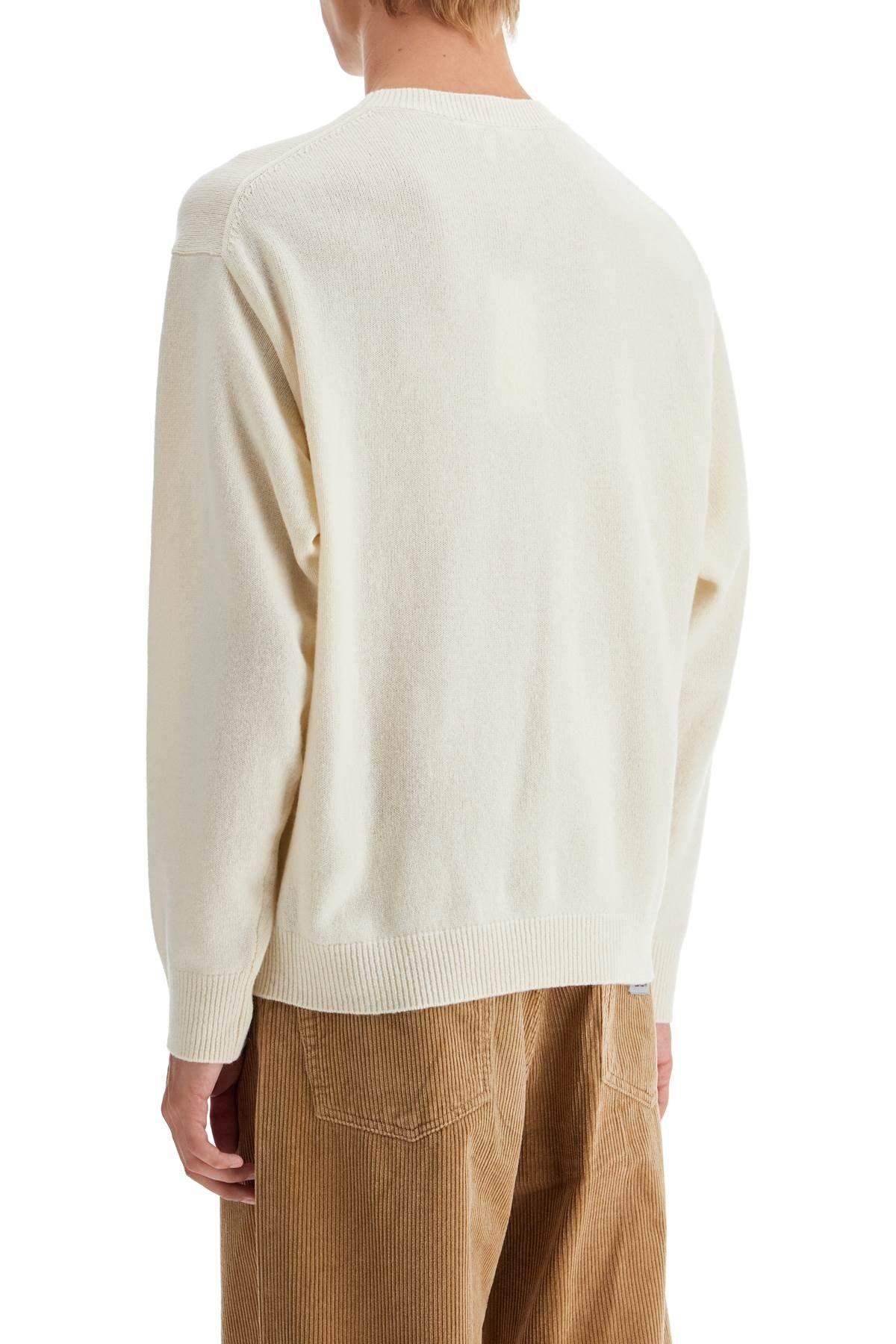 boke flower wool sweater