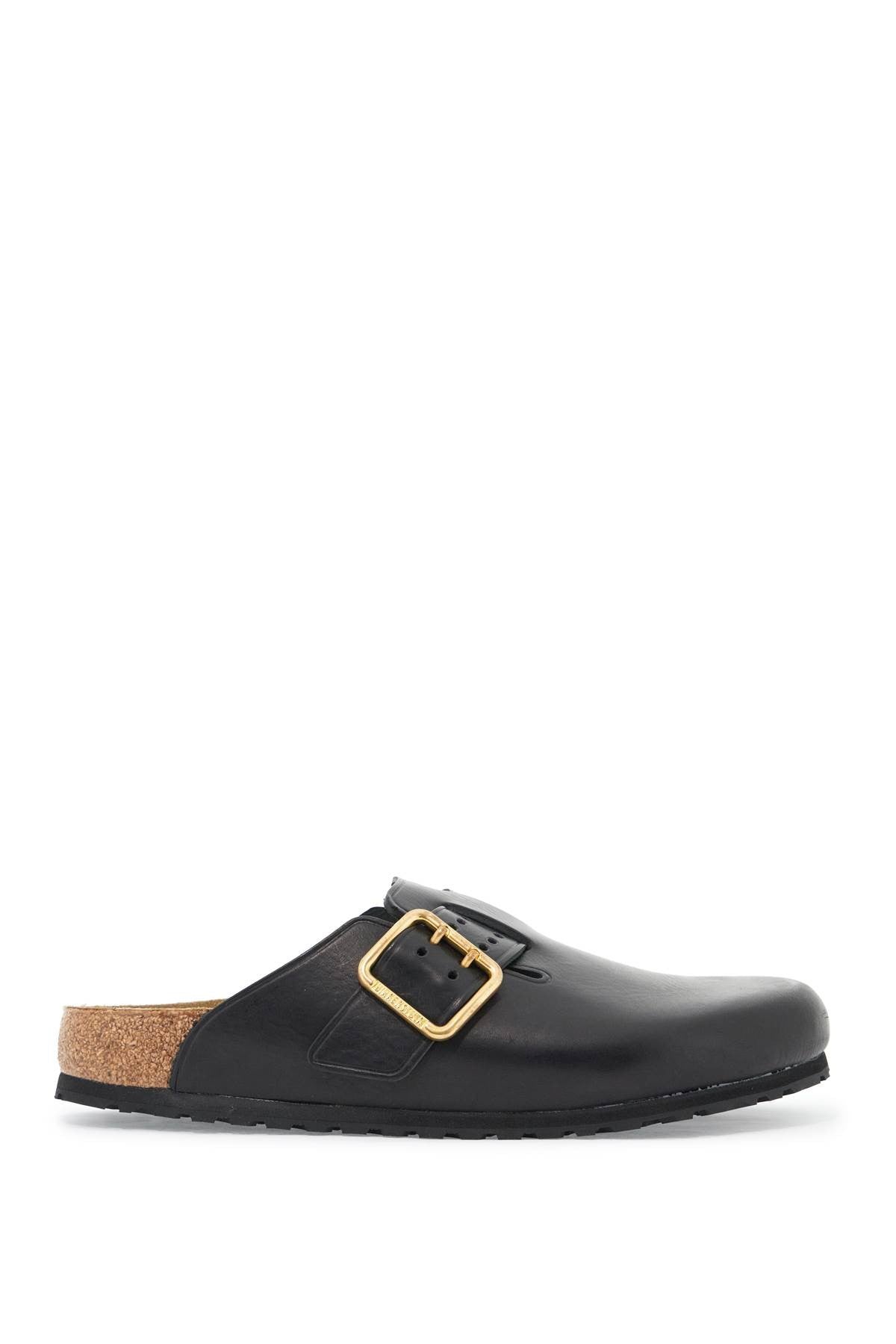 boston bold leather clog with sab