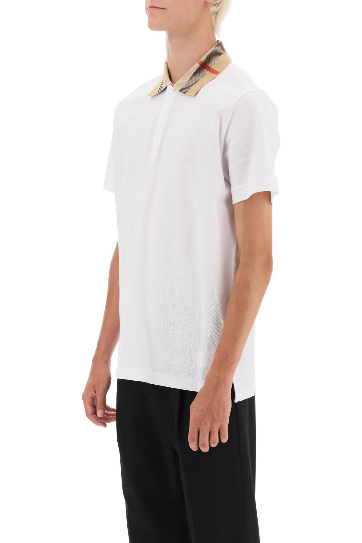 check collar cody polo shirt