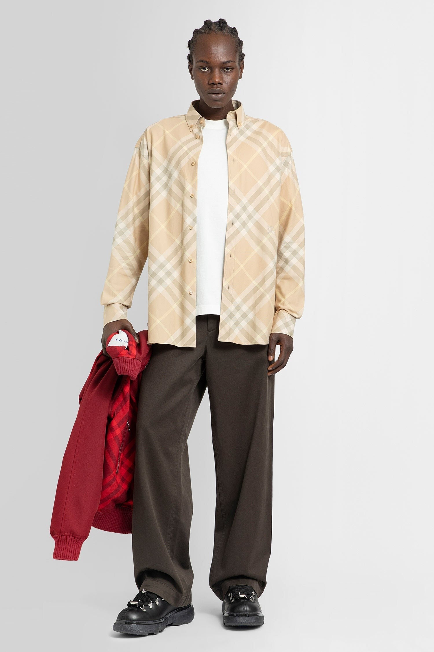 Check Cotton Shirt