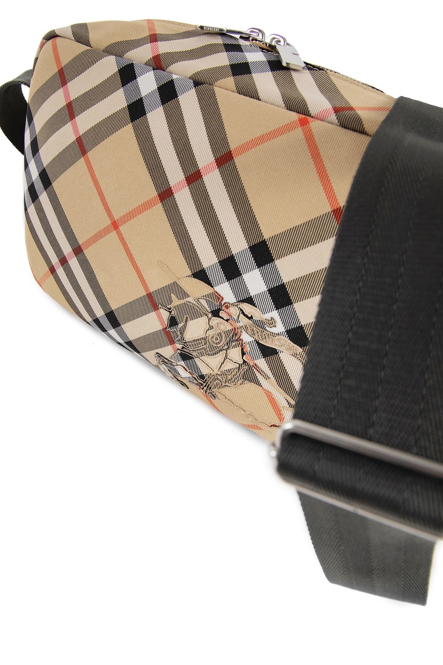 Check Crossbody Bag