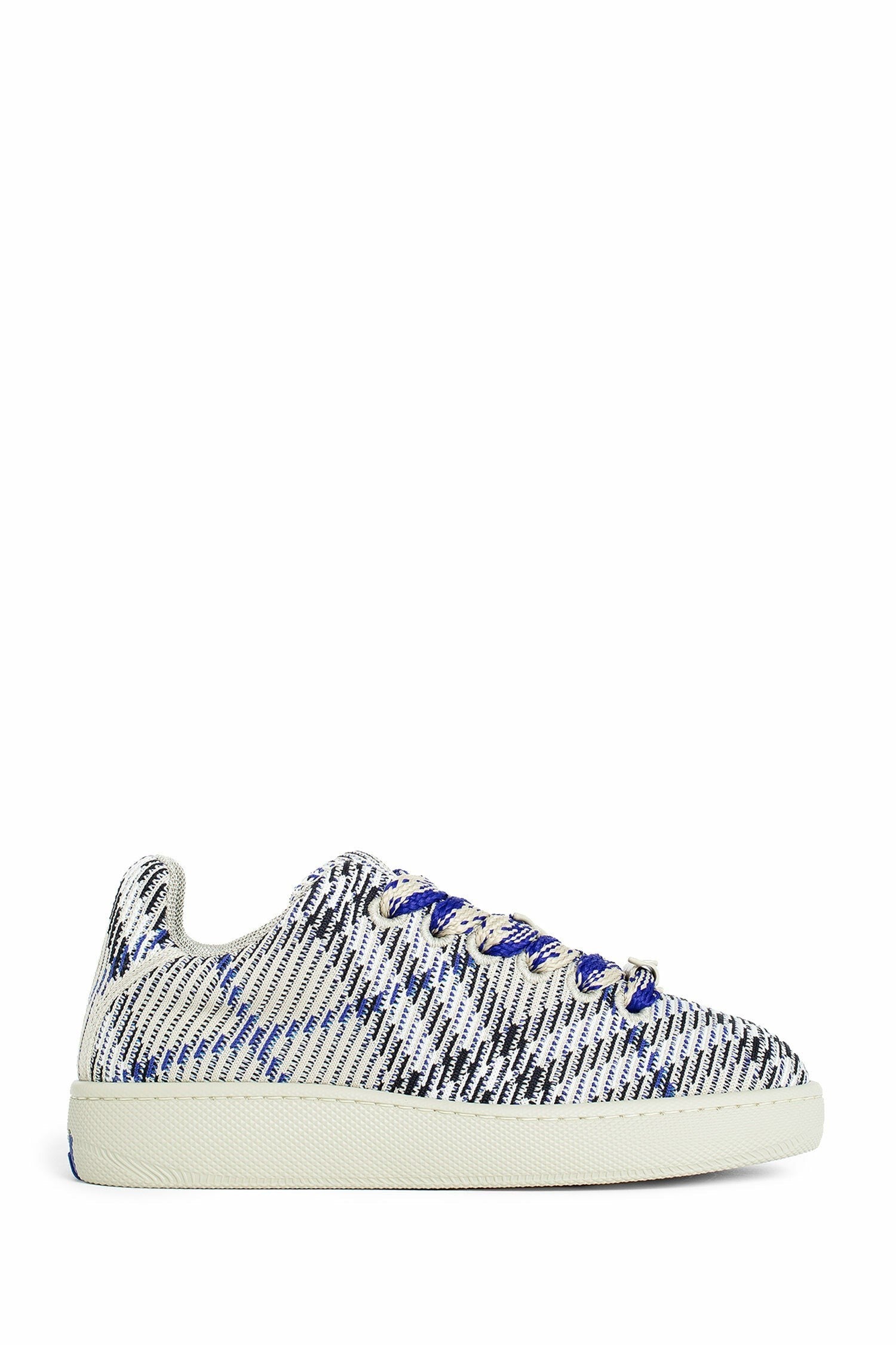 Check Knit Box Sneakers