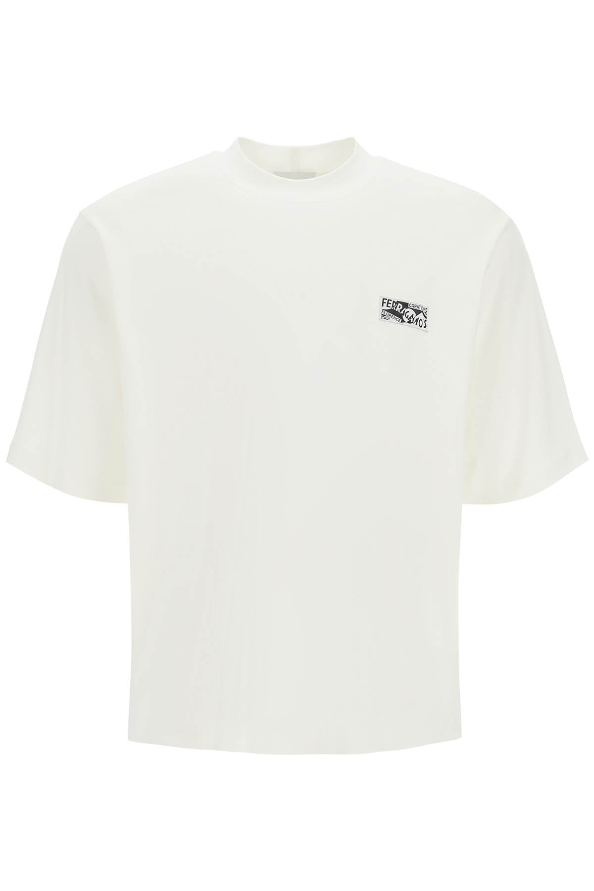 cotton and silk blend t-shirt