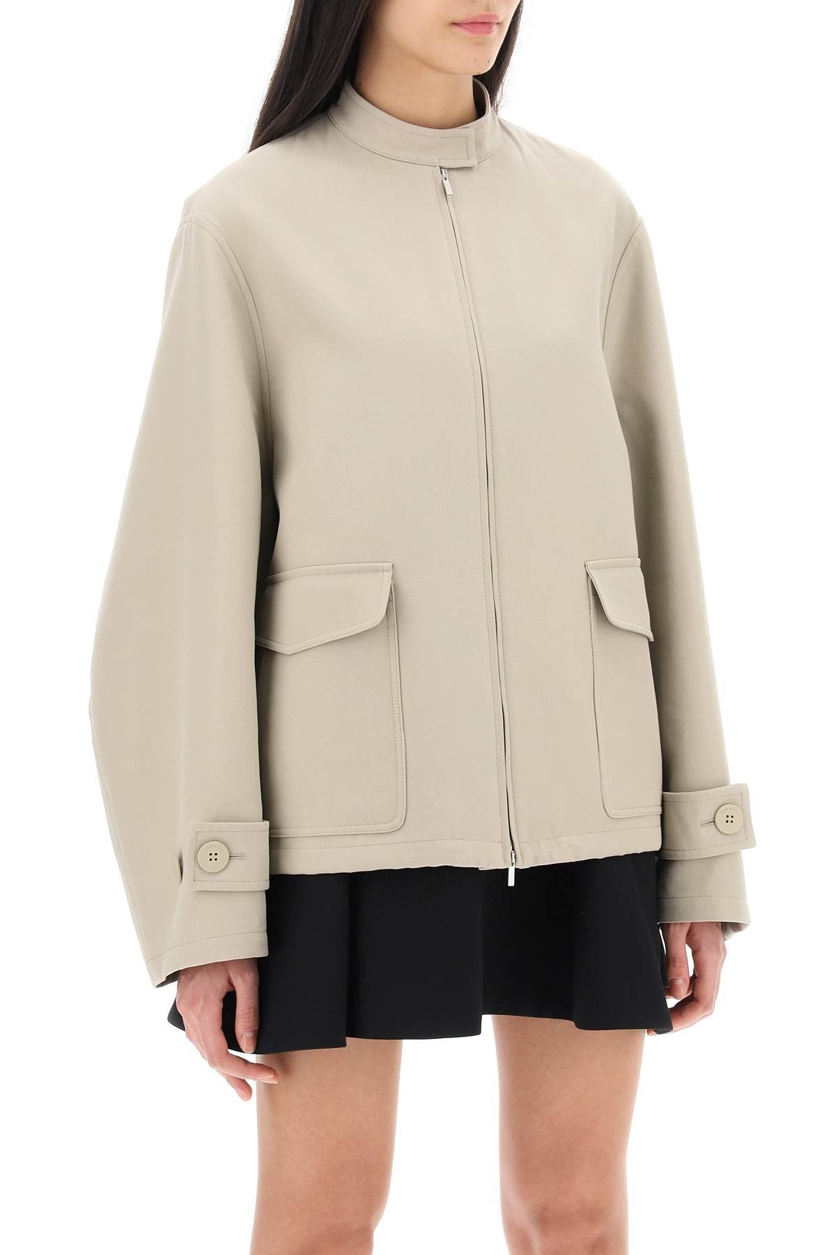 Cotton Blouson Jacket
