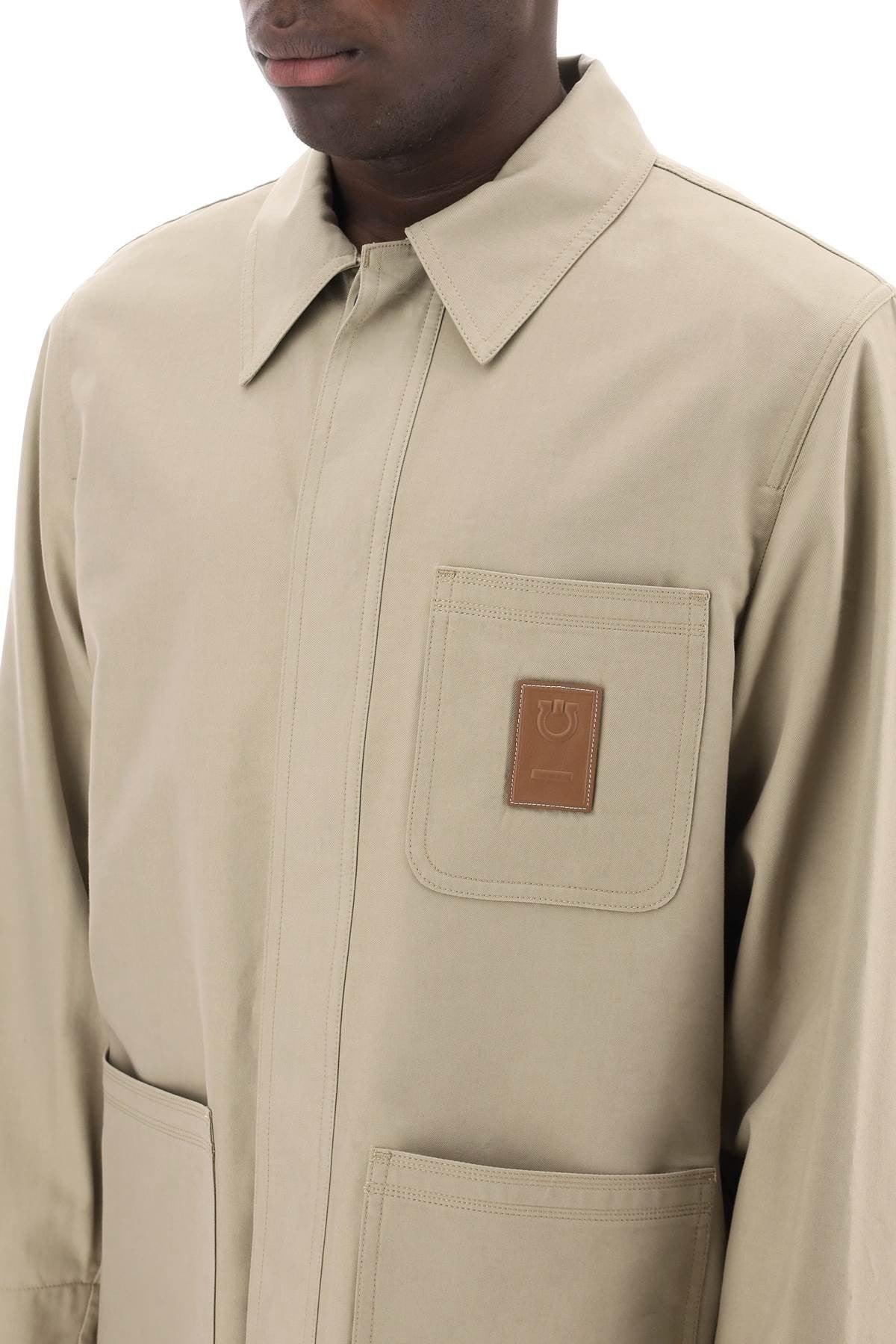 cotton overshirt for