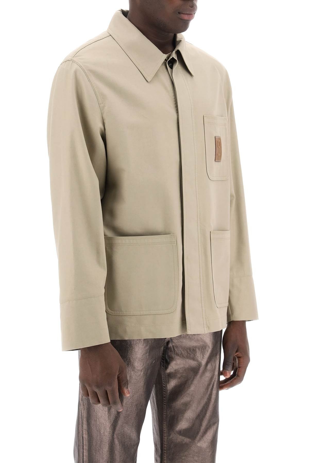 cotton overshirt for