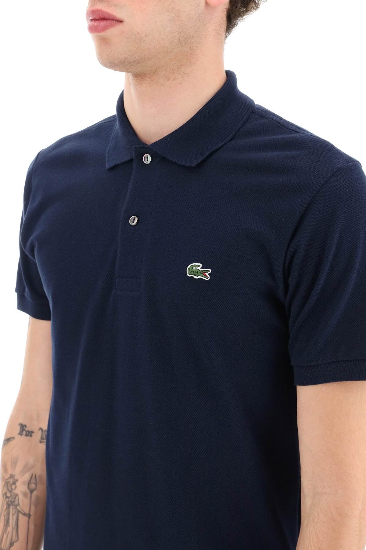 cotton piquet polo