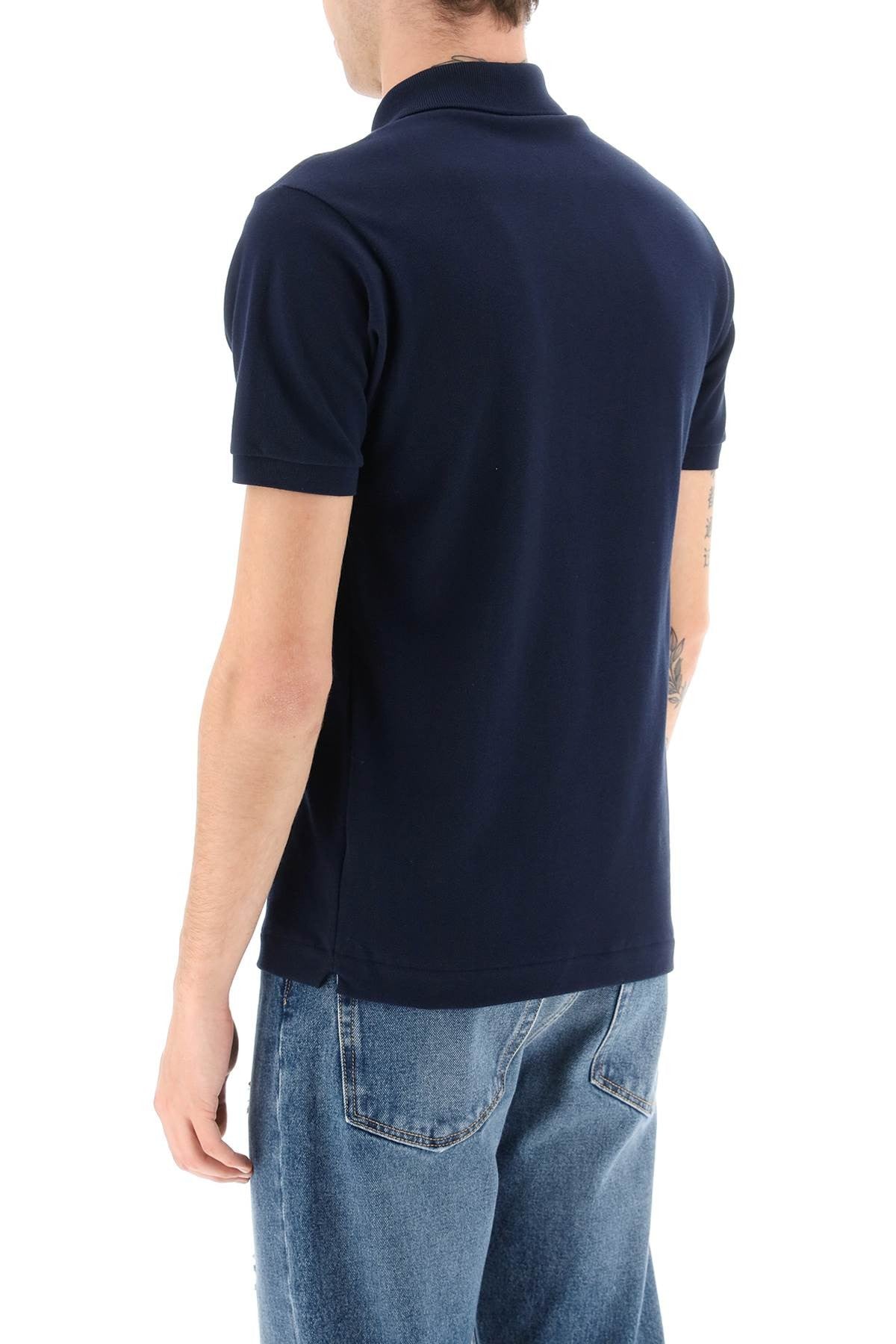 cotton piquet polo