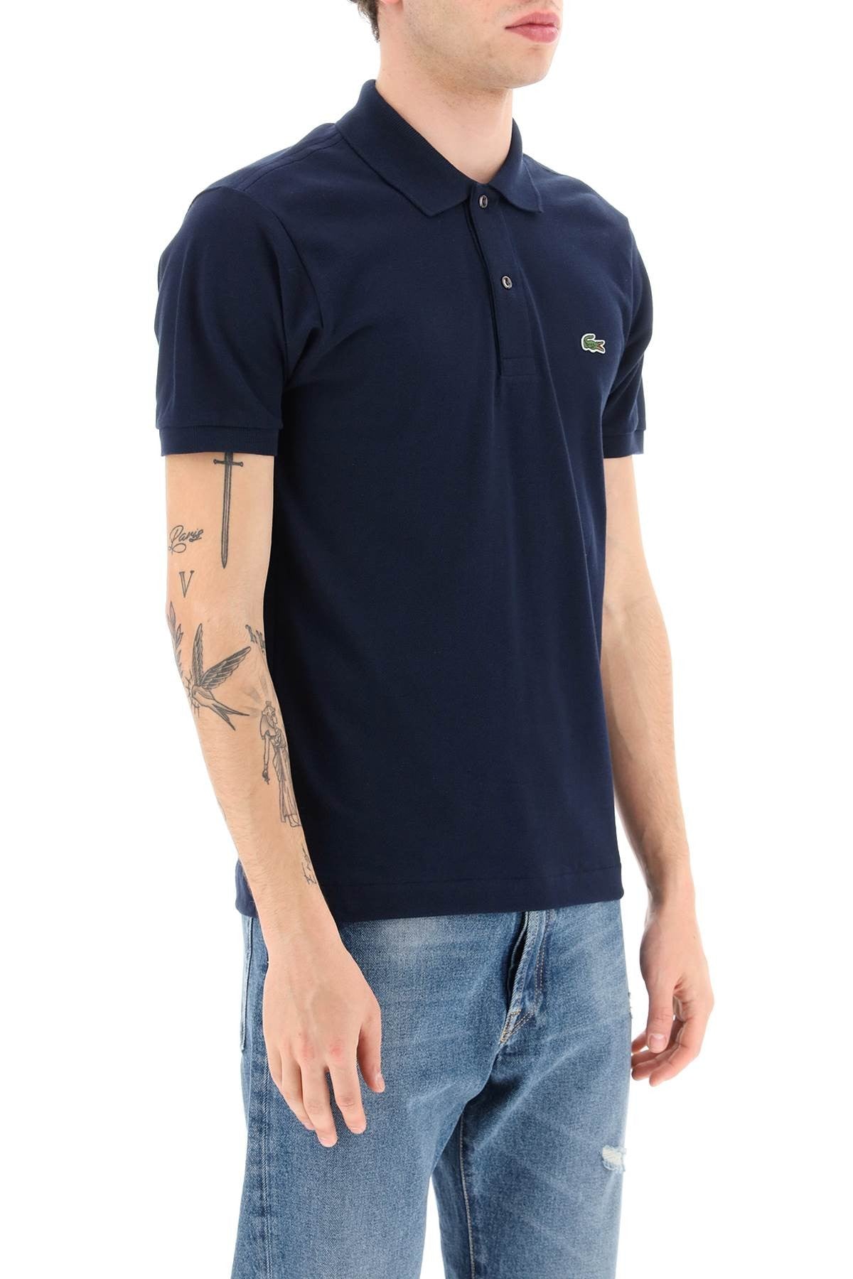 cotton piquet polo