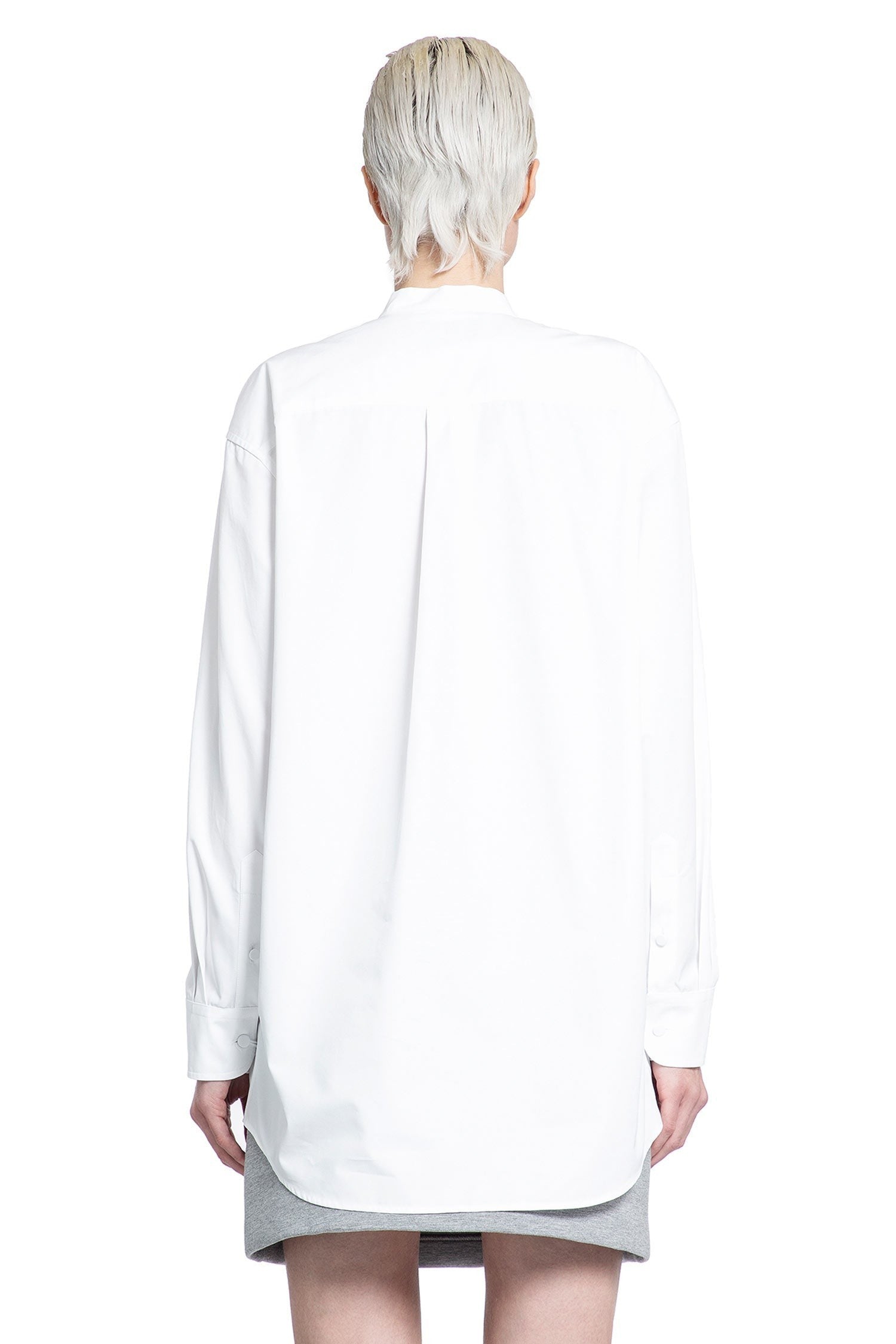 Cotton Poplin Kaftan Shirt