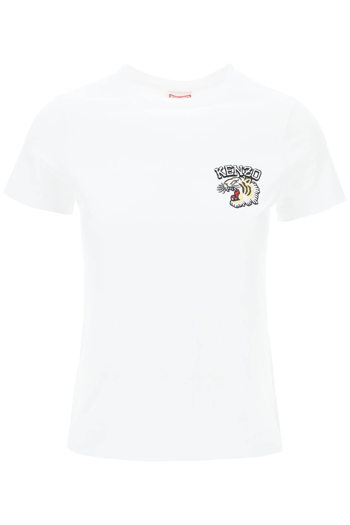 Crew-Neck T-Shirt With Embroidery