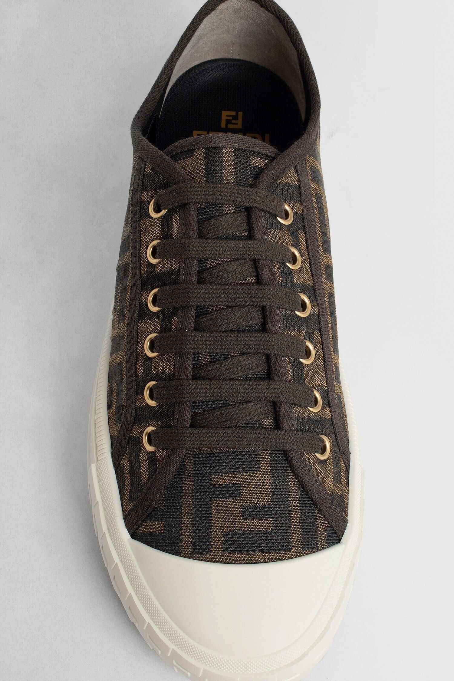 domino ff fabric low-tops