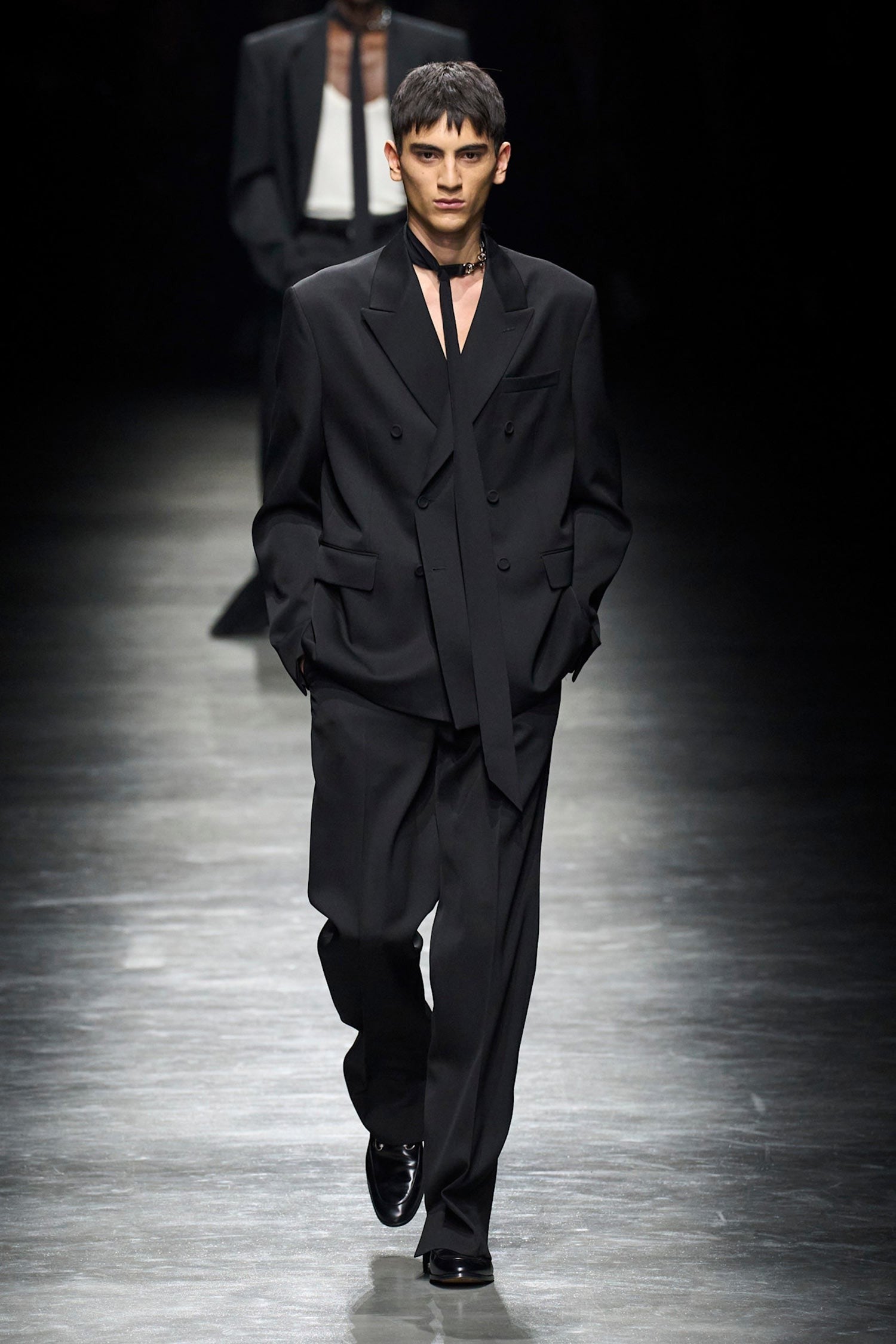Double-Breasted Wool Suit