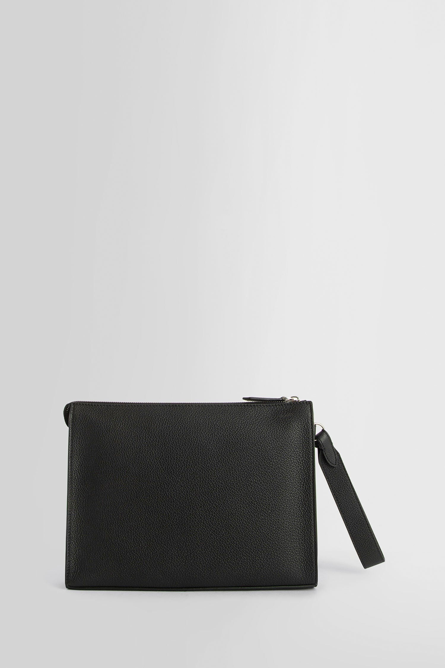 embossed logo pouch
