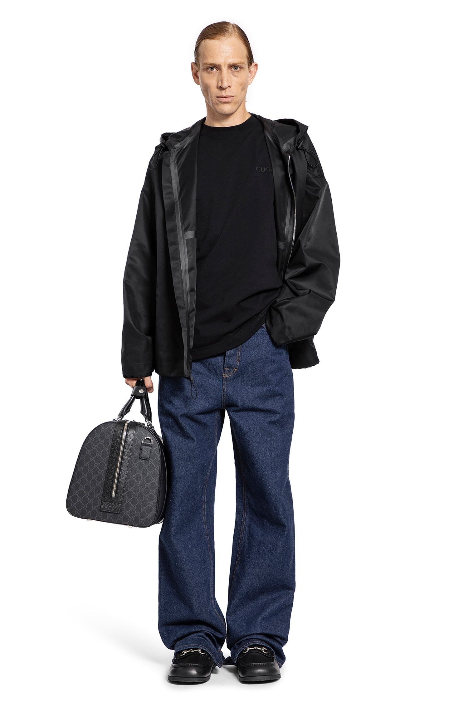 Embroidered Logo Oversized T-Shirt