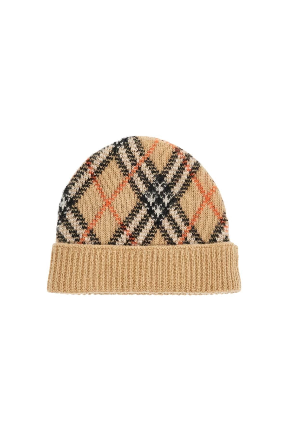 Ered\N\Ncashmere Checkered Beanie