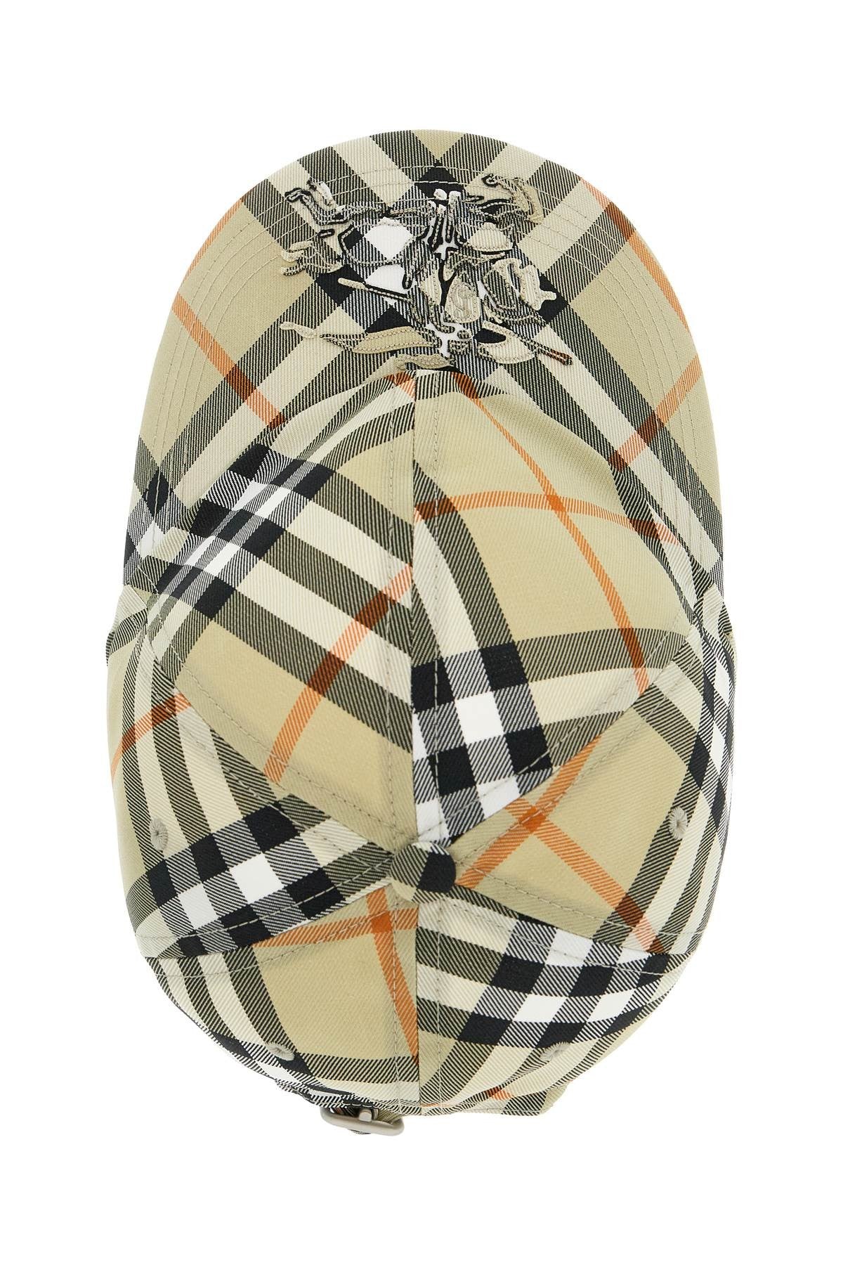 ered checkered baseball cap