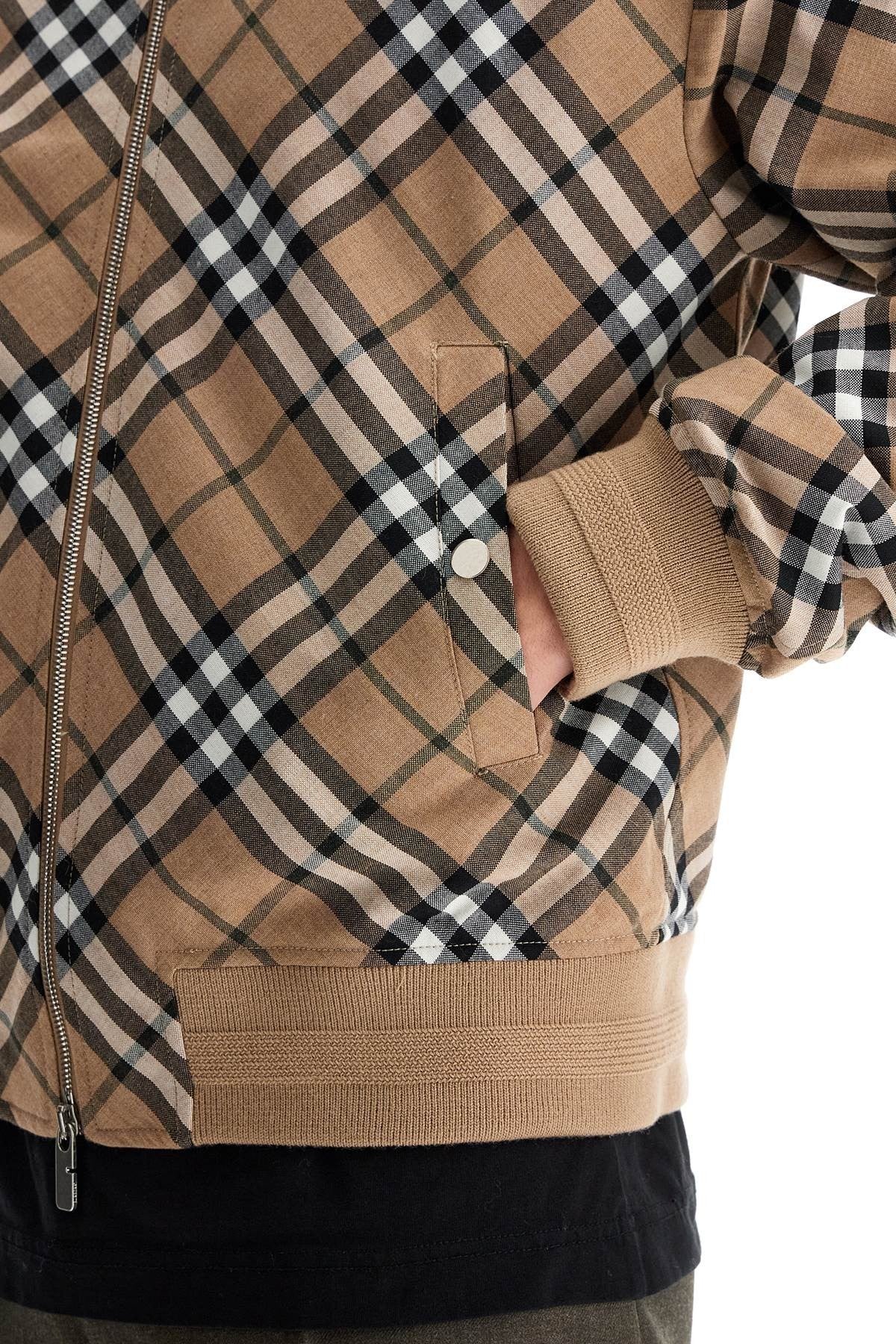 ered harrington jacket in wool blend