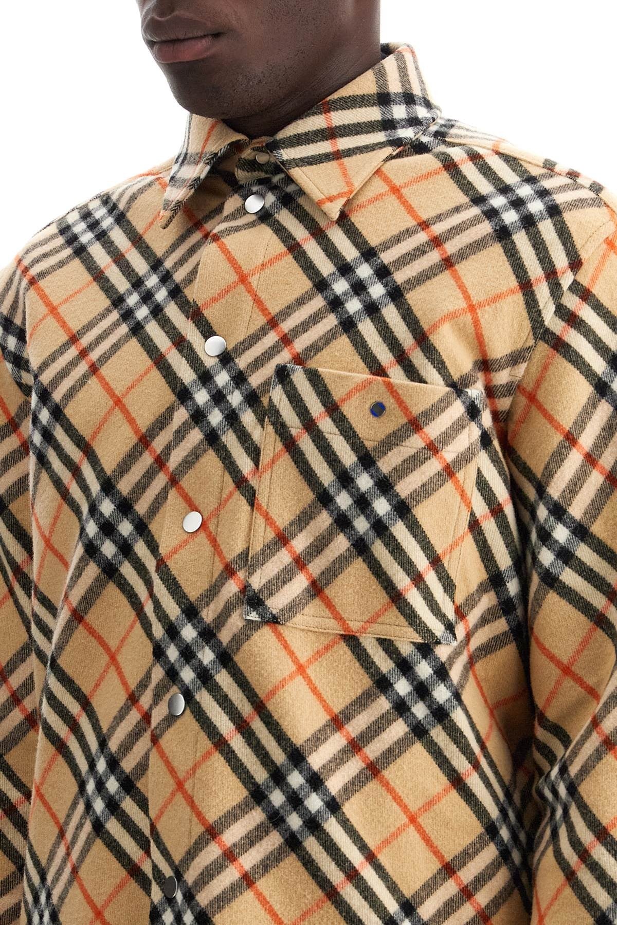 ered wool overshirt