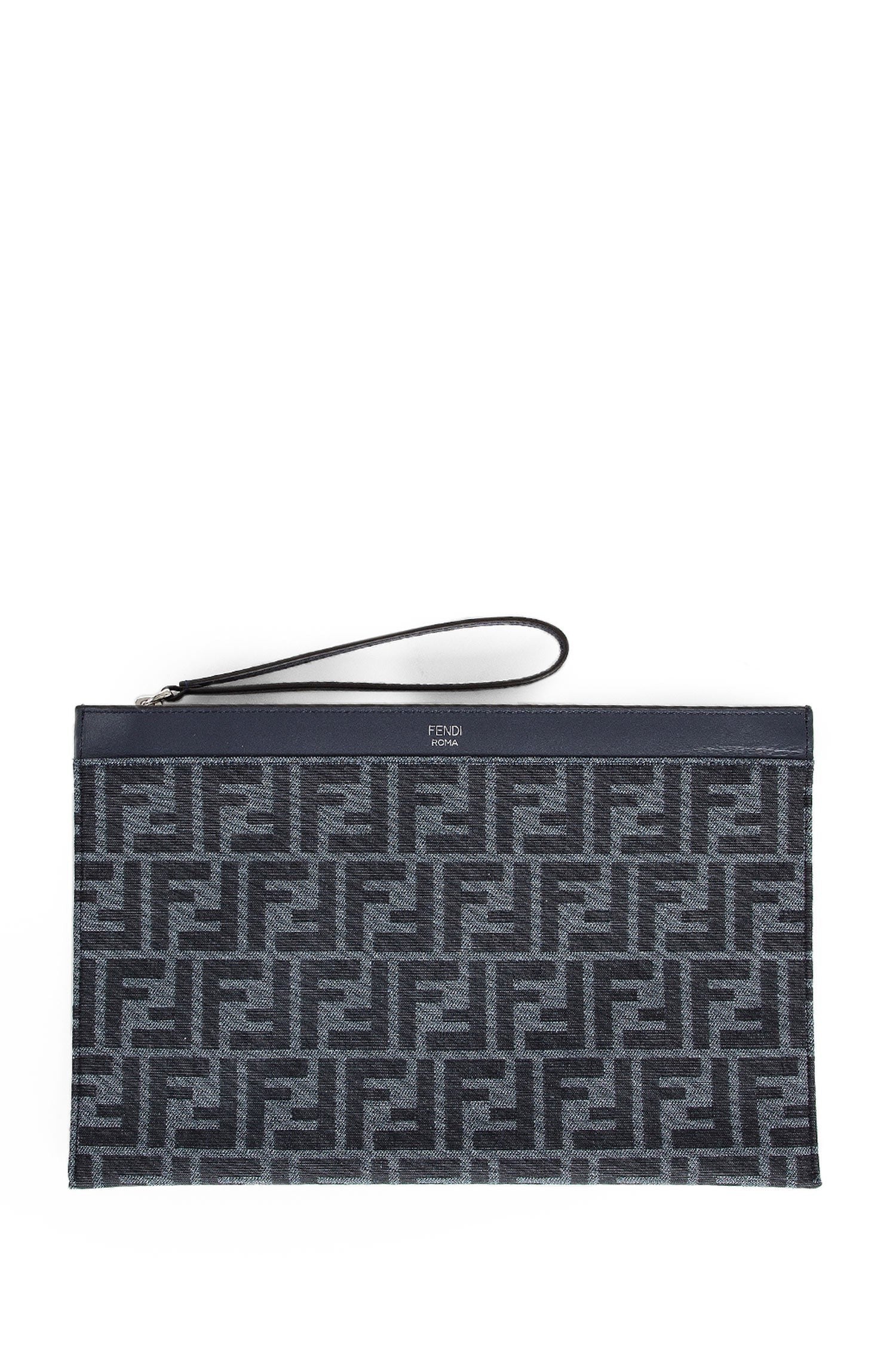 Ff Jacquard Flat Medium Pouch