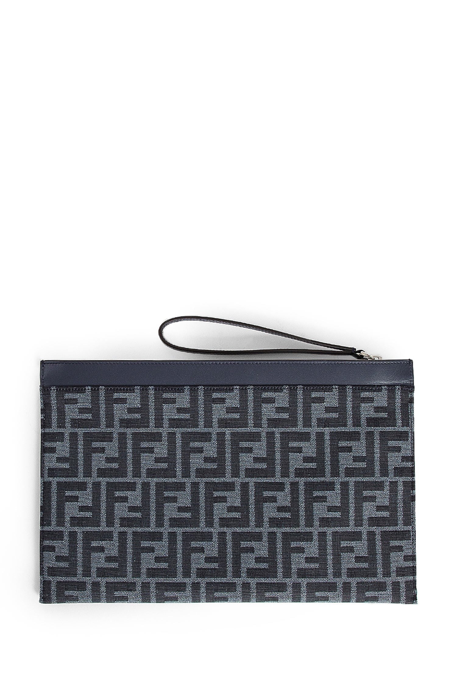 Ff Jacquard Flat Medium Pouch