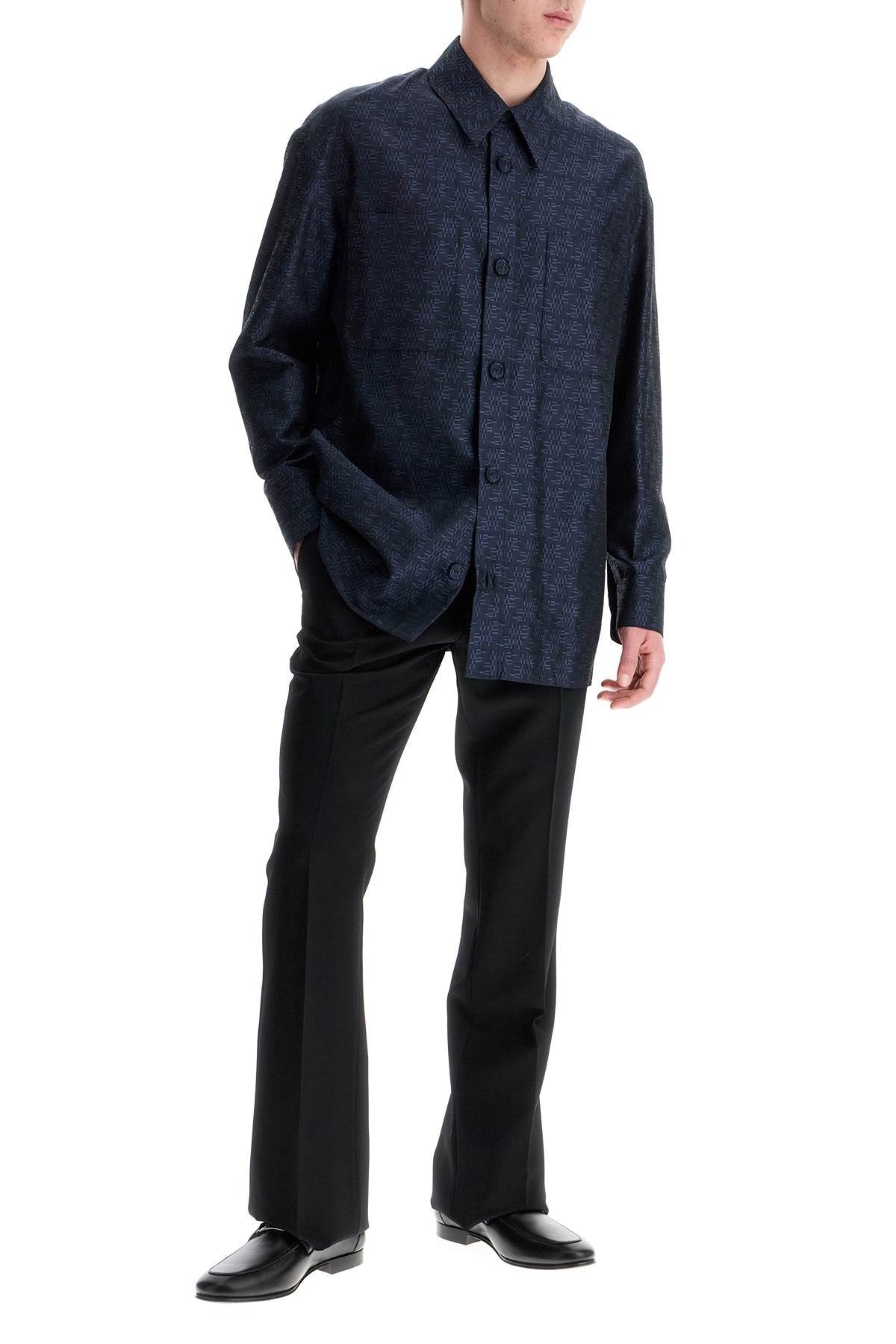 'ff labyrinth jacquard go to jacket