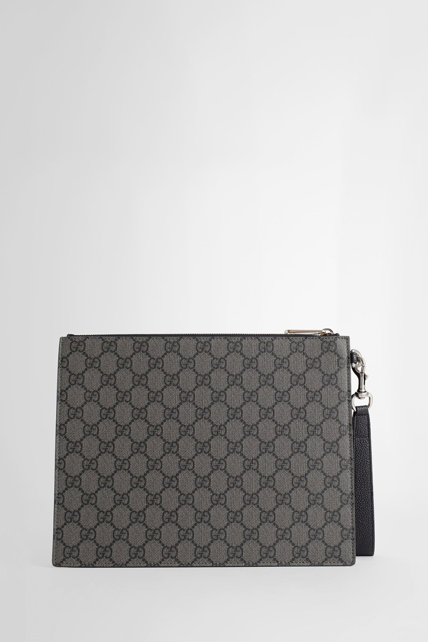 Gg Supreme Canvas Pouch With Strap