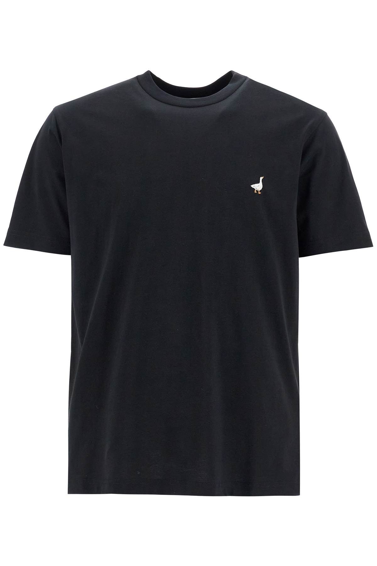 goose embroidered t-shirt