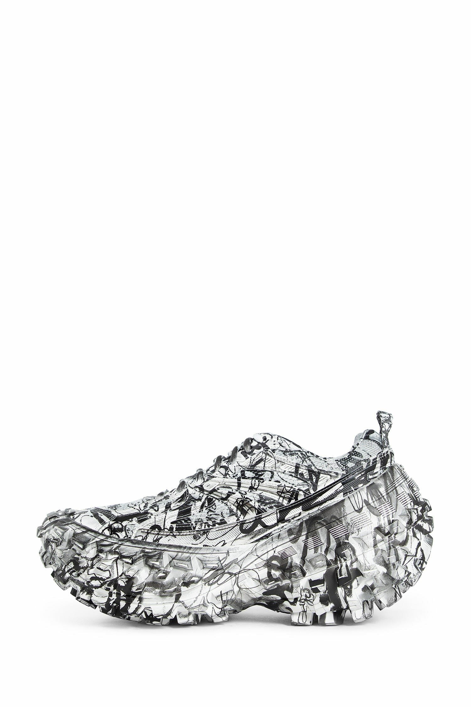 Graffiti Print Bouncer Sneakers