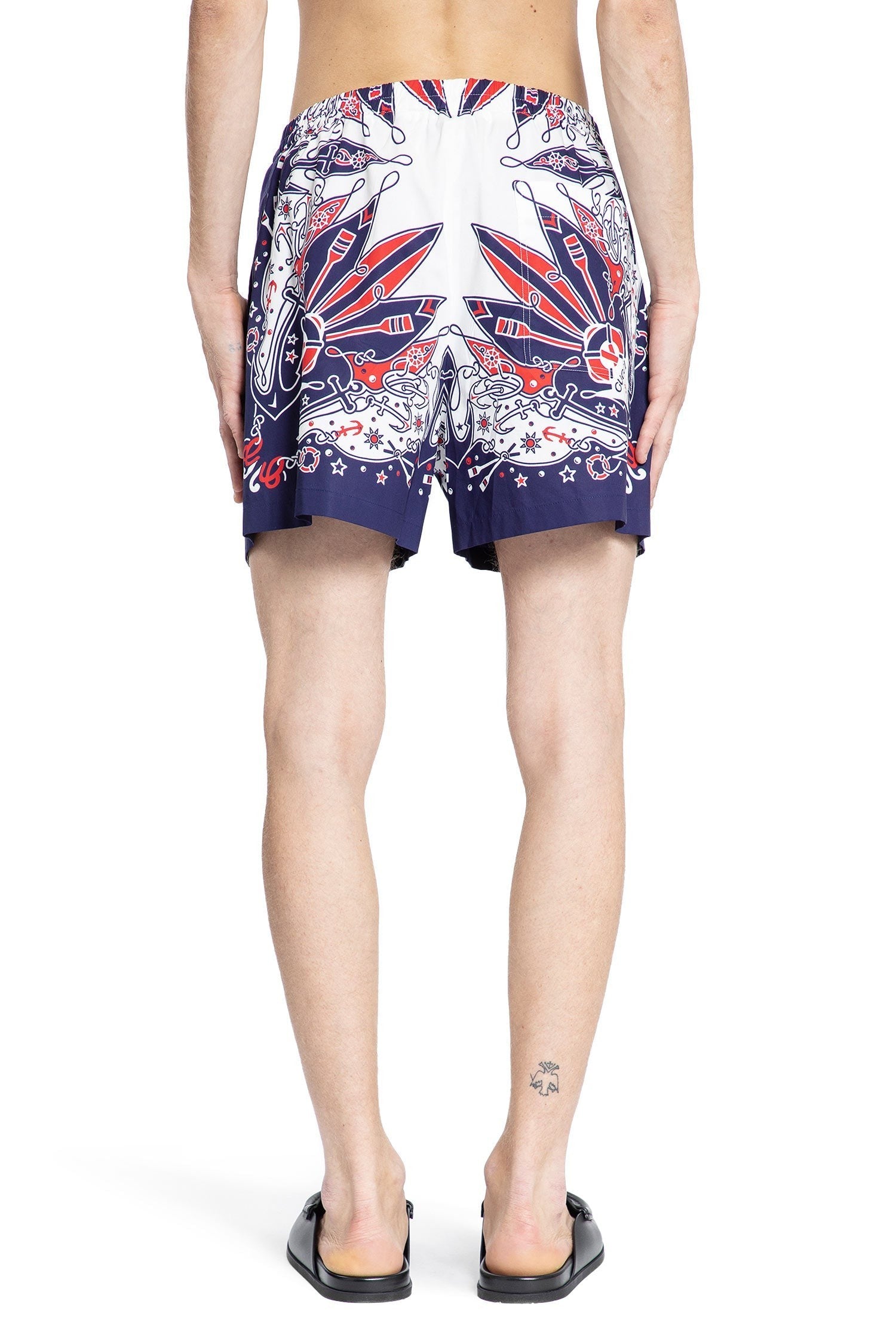 Gucci Bandana Print Cotton Shorts