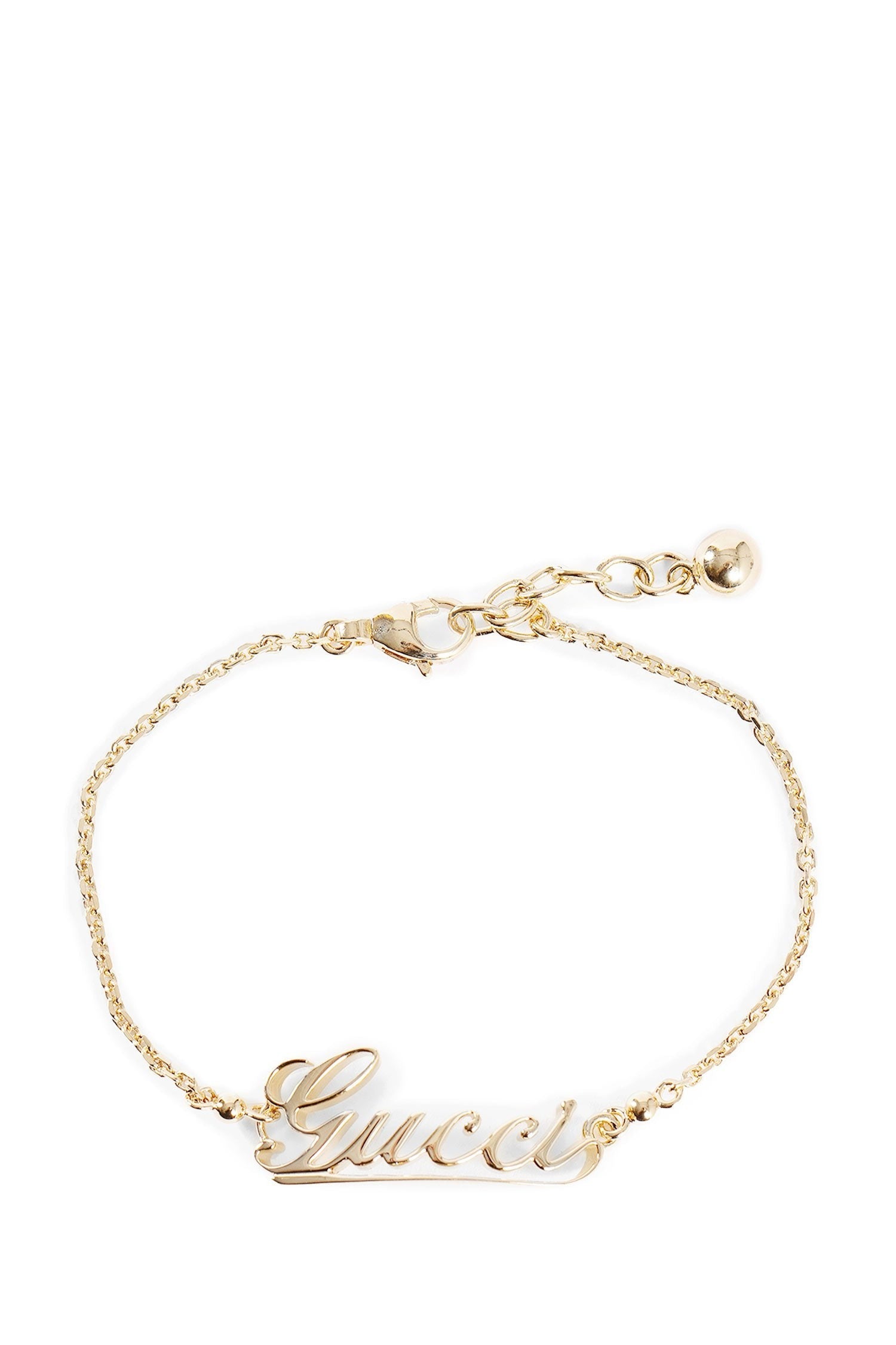 Gucci Script Chain Bracelet