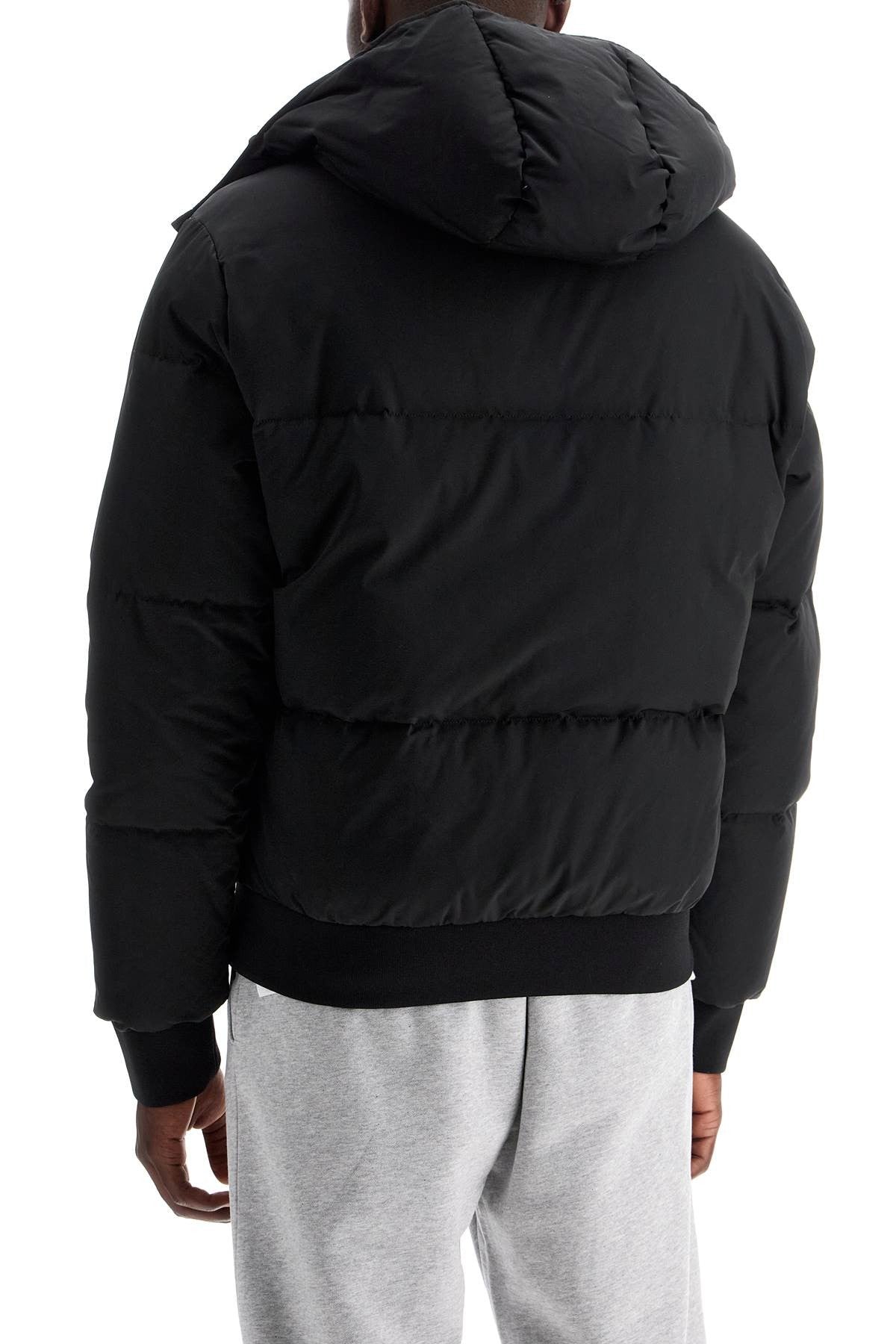 High-Neck Down Jacket With Hood