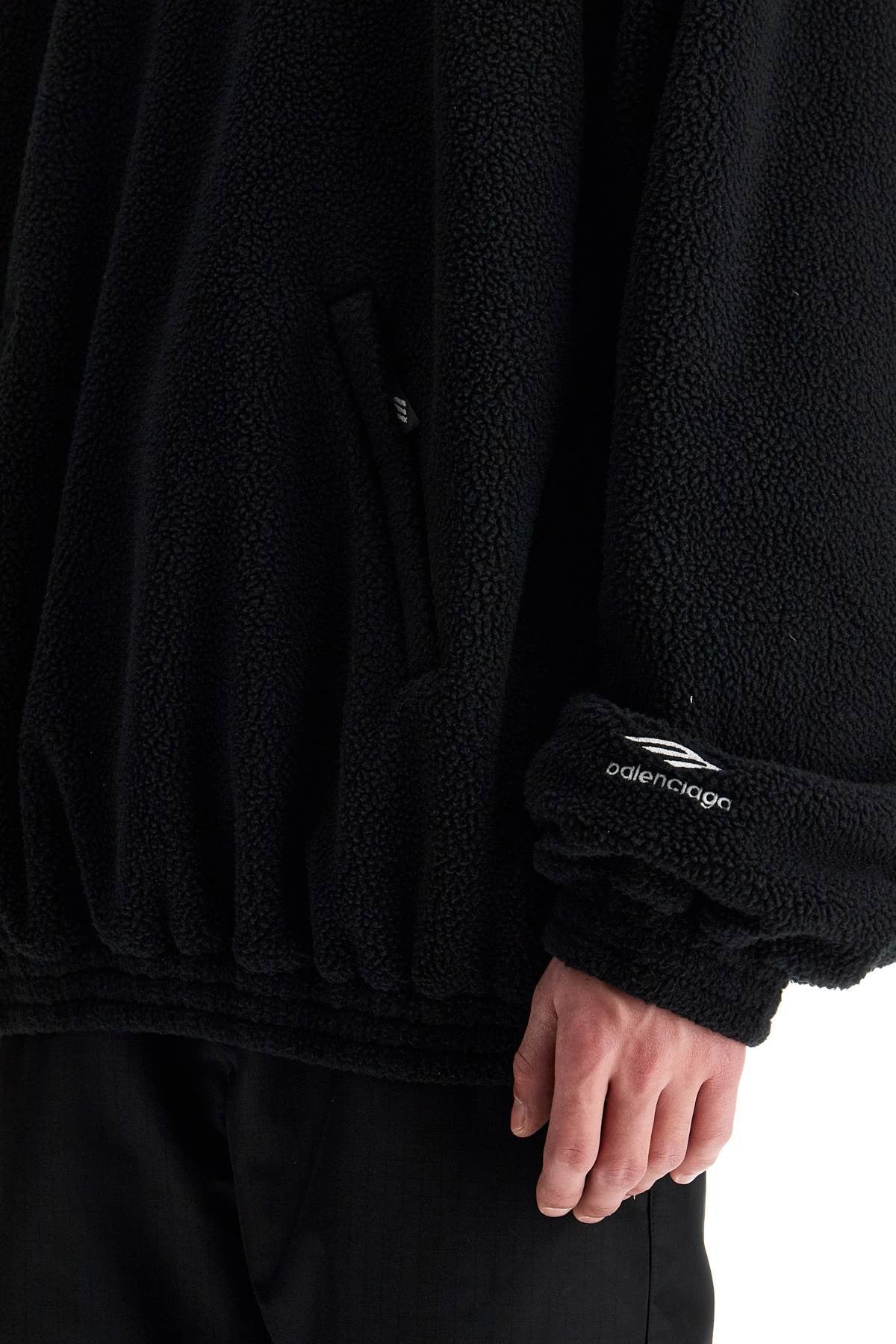 hooded fleece jacket with hood