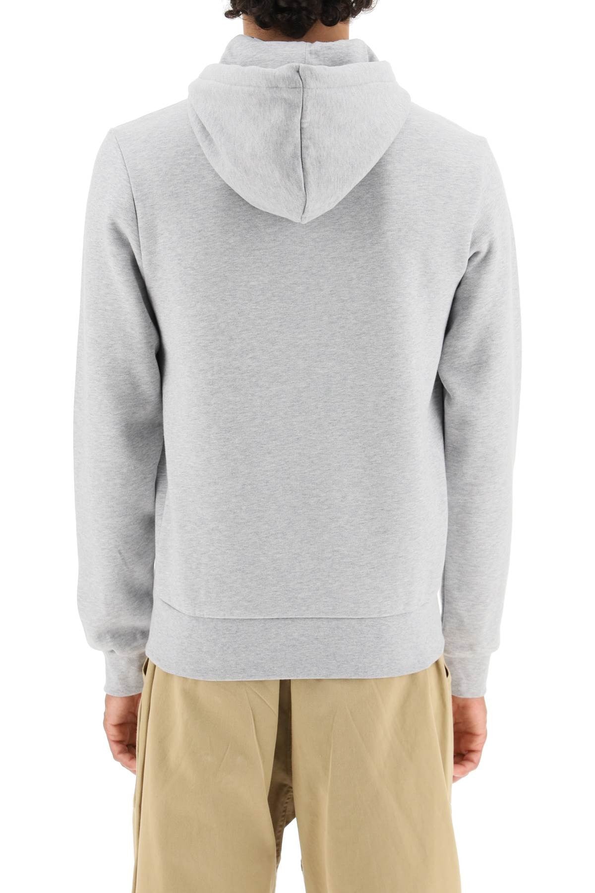 hoodie with logo patch