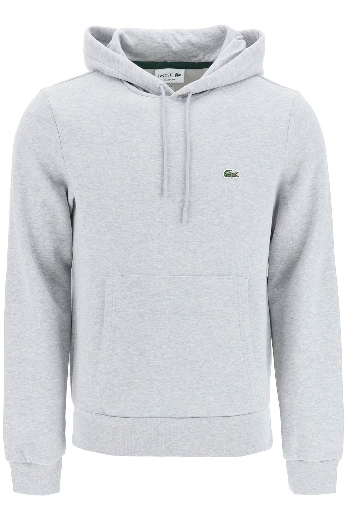 hoodie with logo patch