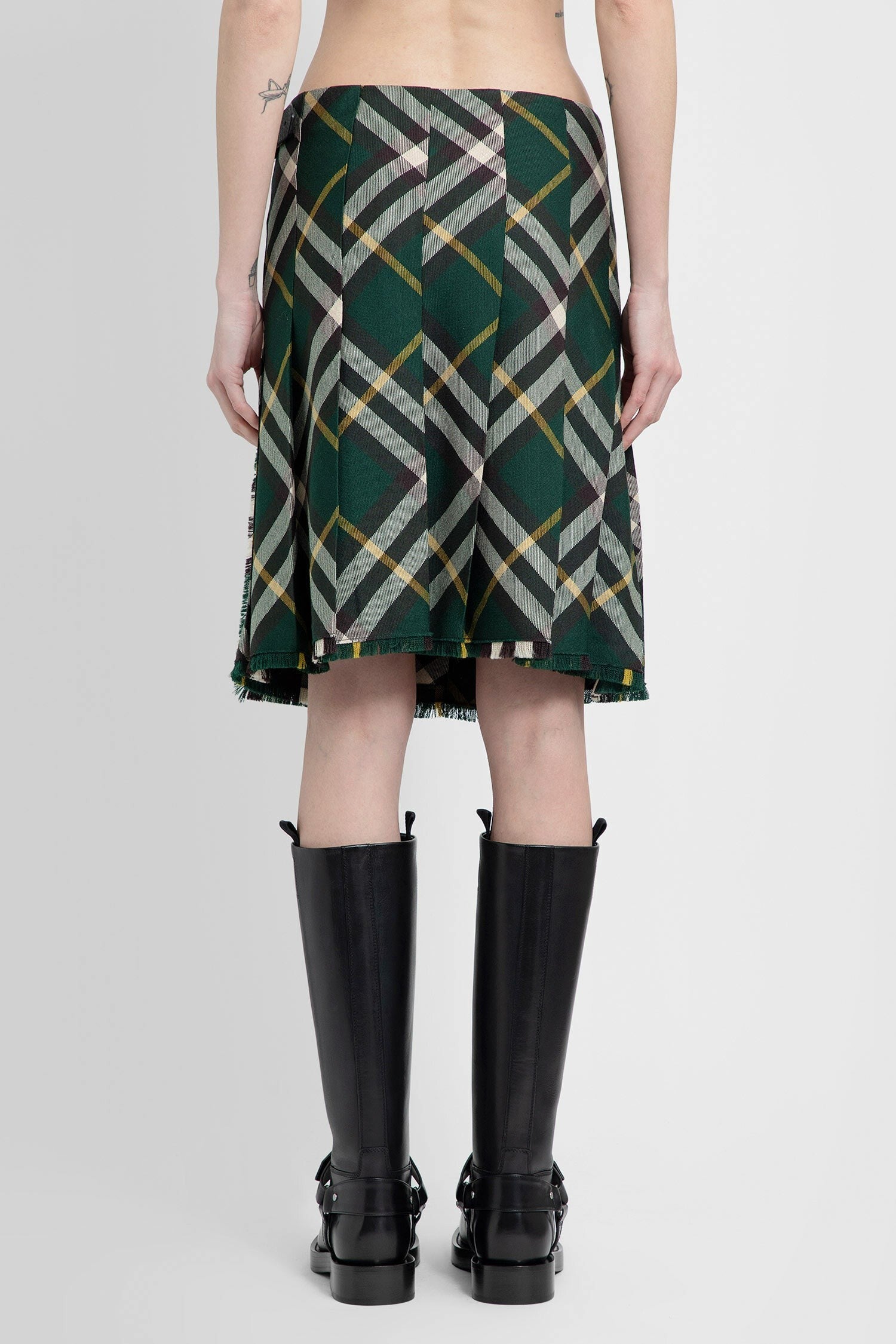 Ivy Check Wool Kilt